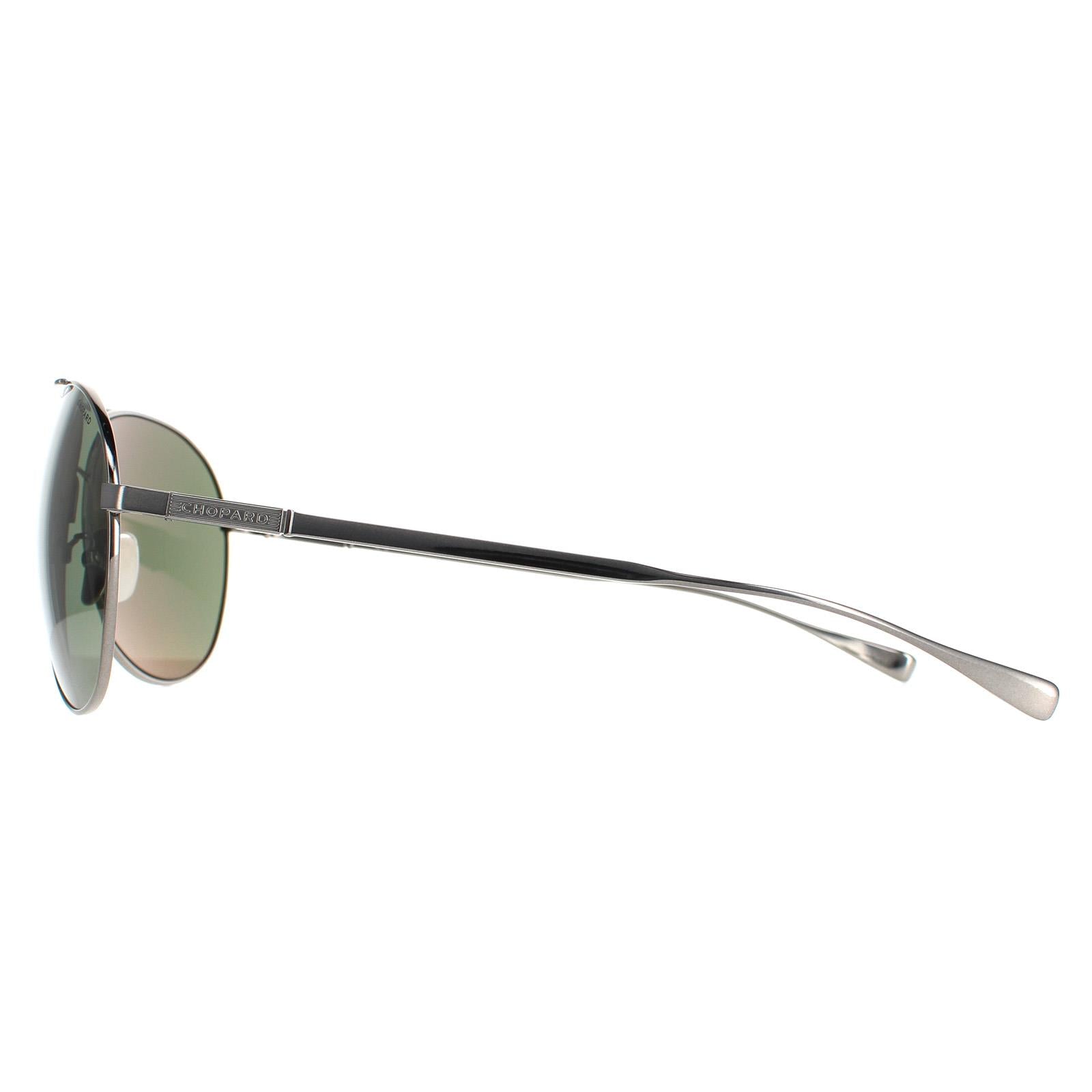 Chopard SCHD57M Mens Gray Sunglasses