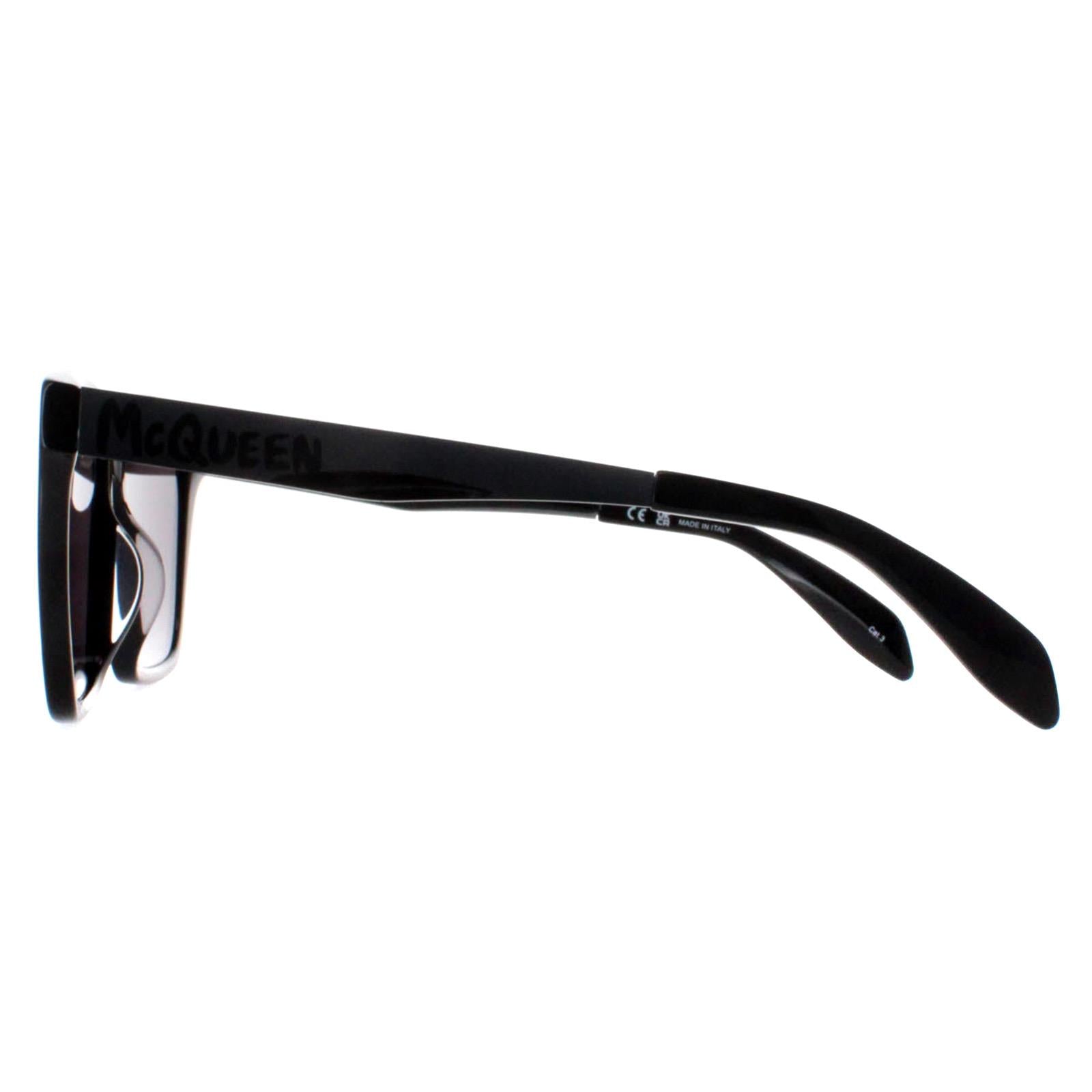 Alexander McQueen AM0352S Mens Black Sunglasses