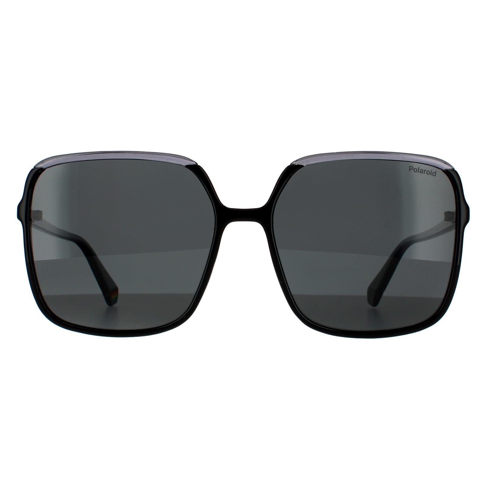 Polaroid PLD 6128/S Womens Black Sunglasses