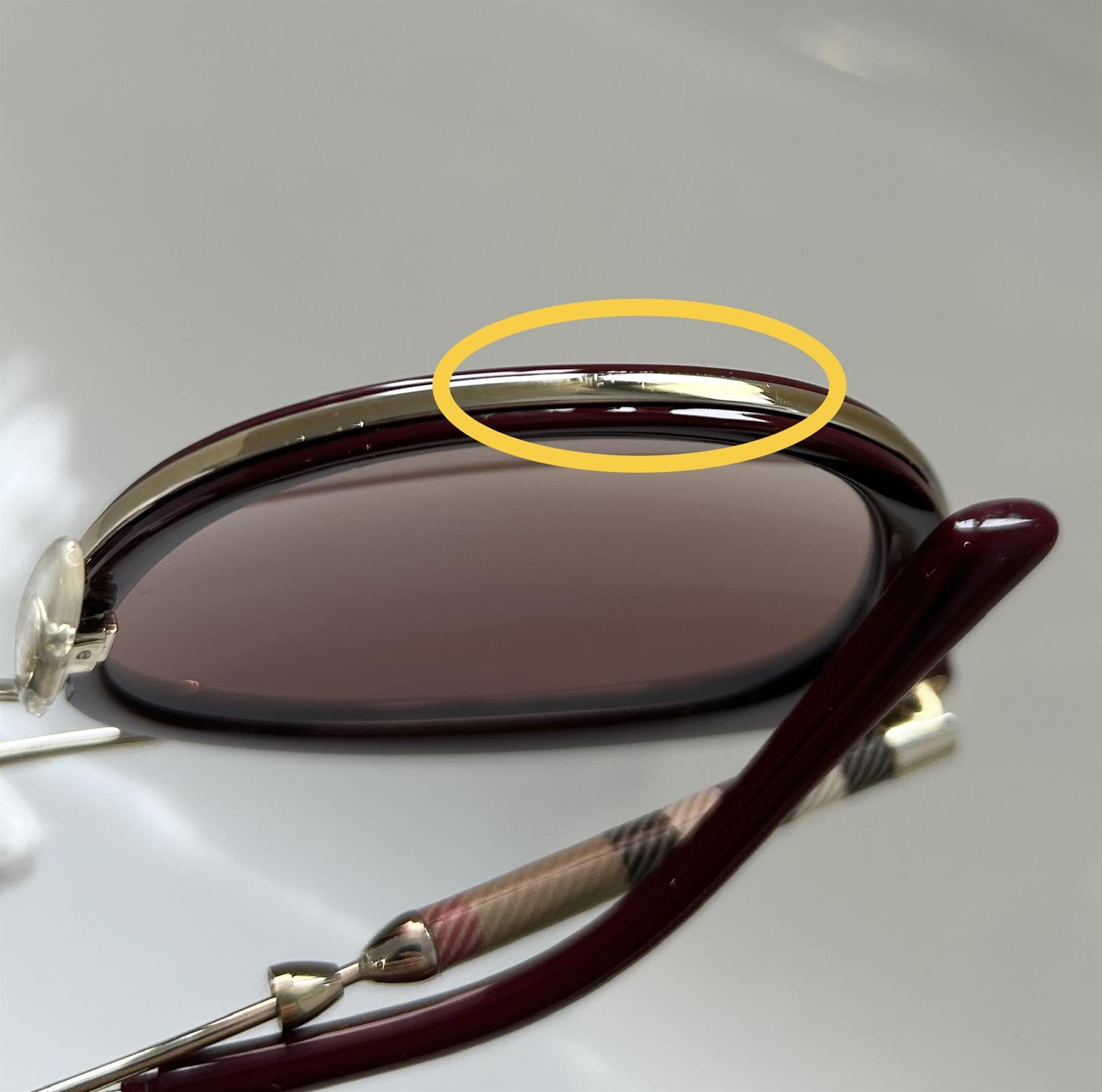 Burberry Sunglasses BE4251Q 340313 Bordeaux Brown Gradient