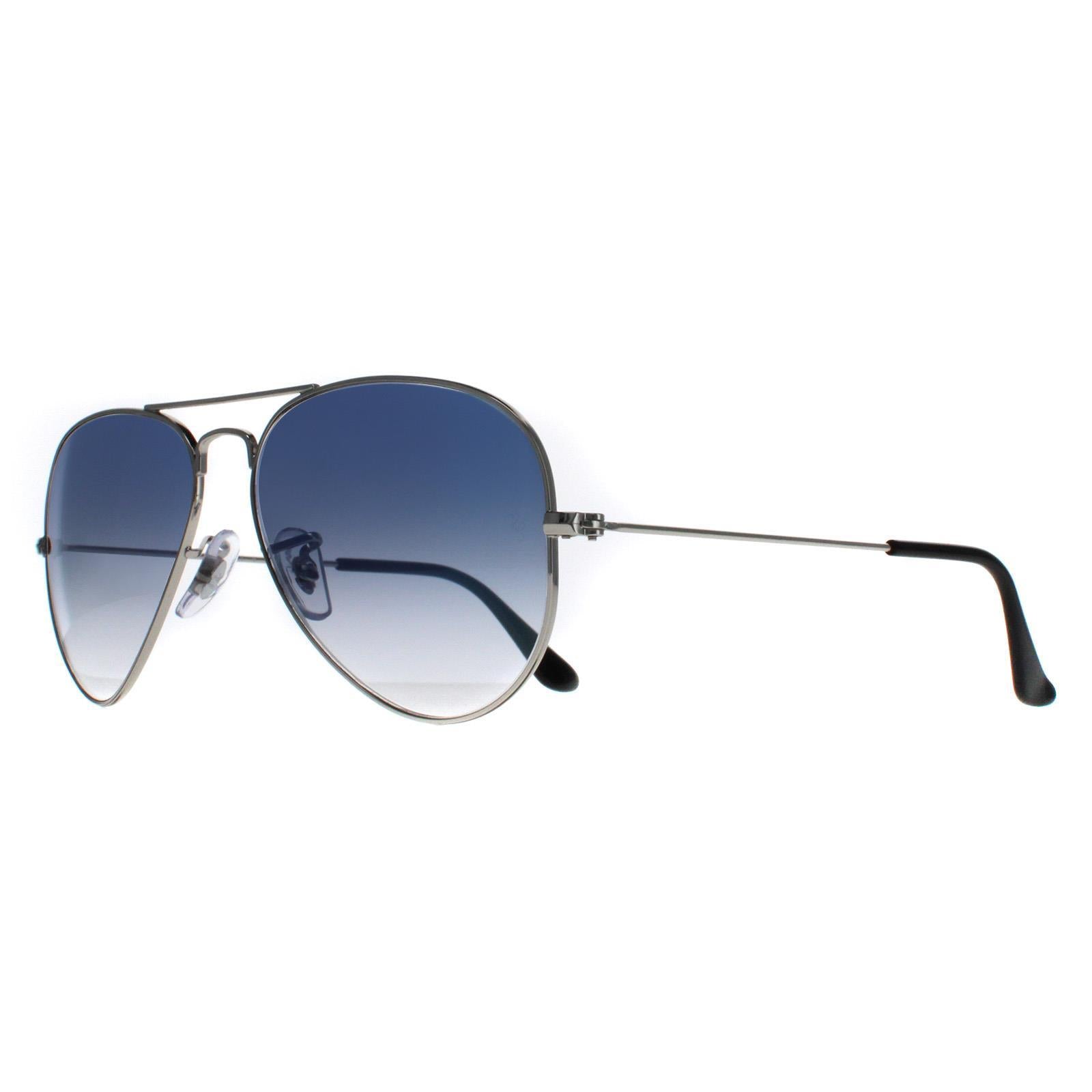Ray-Ban Aviator 3025 Mens Silver Sunglasses