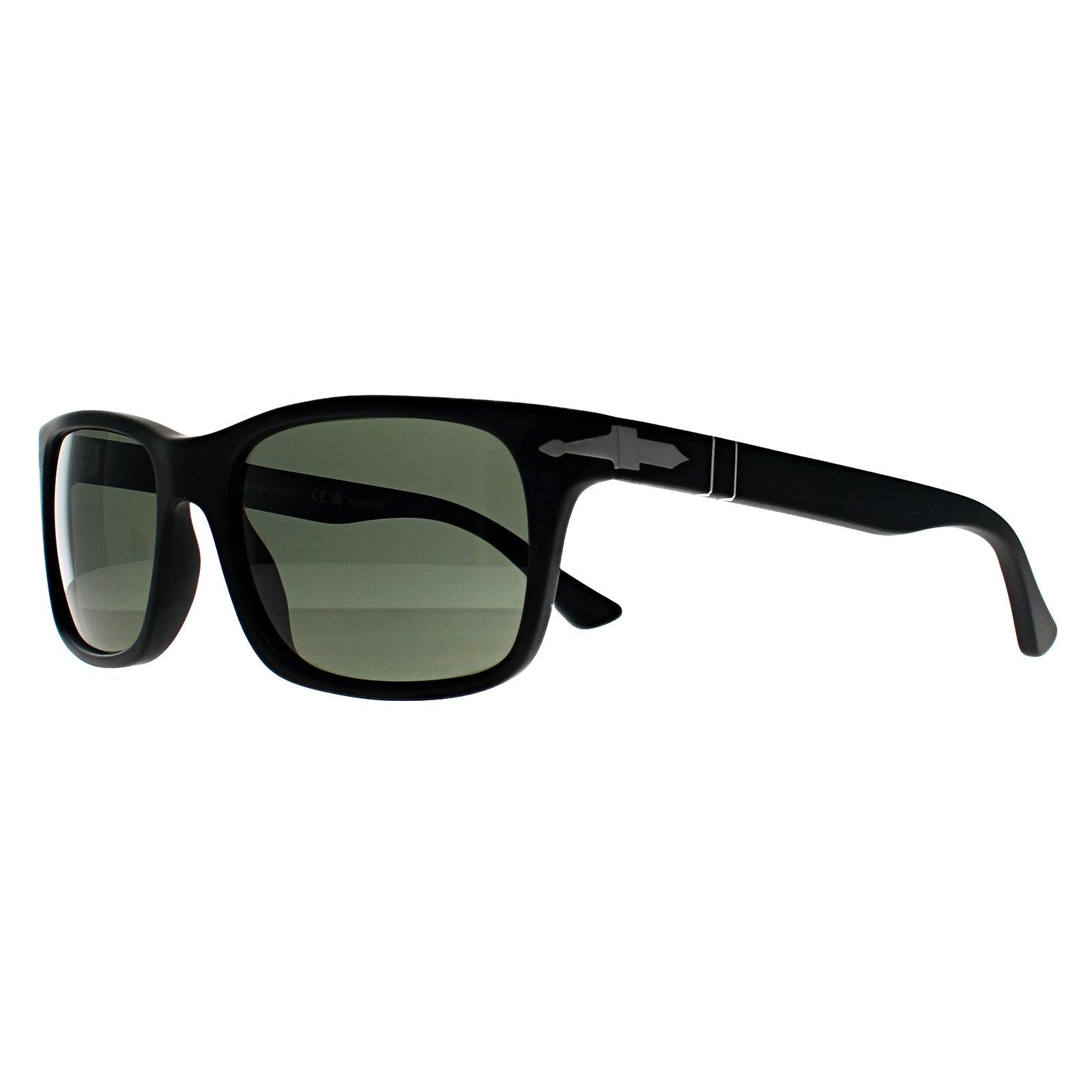 Persol PO3048S Mens Black Sunglasses