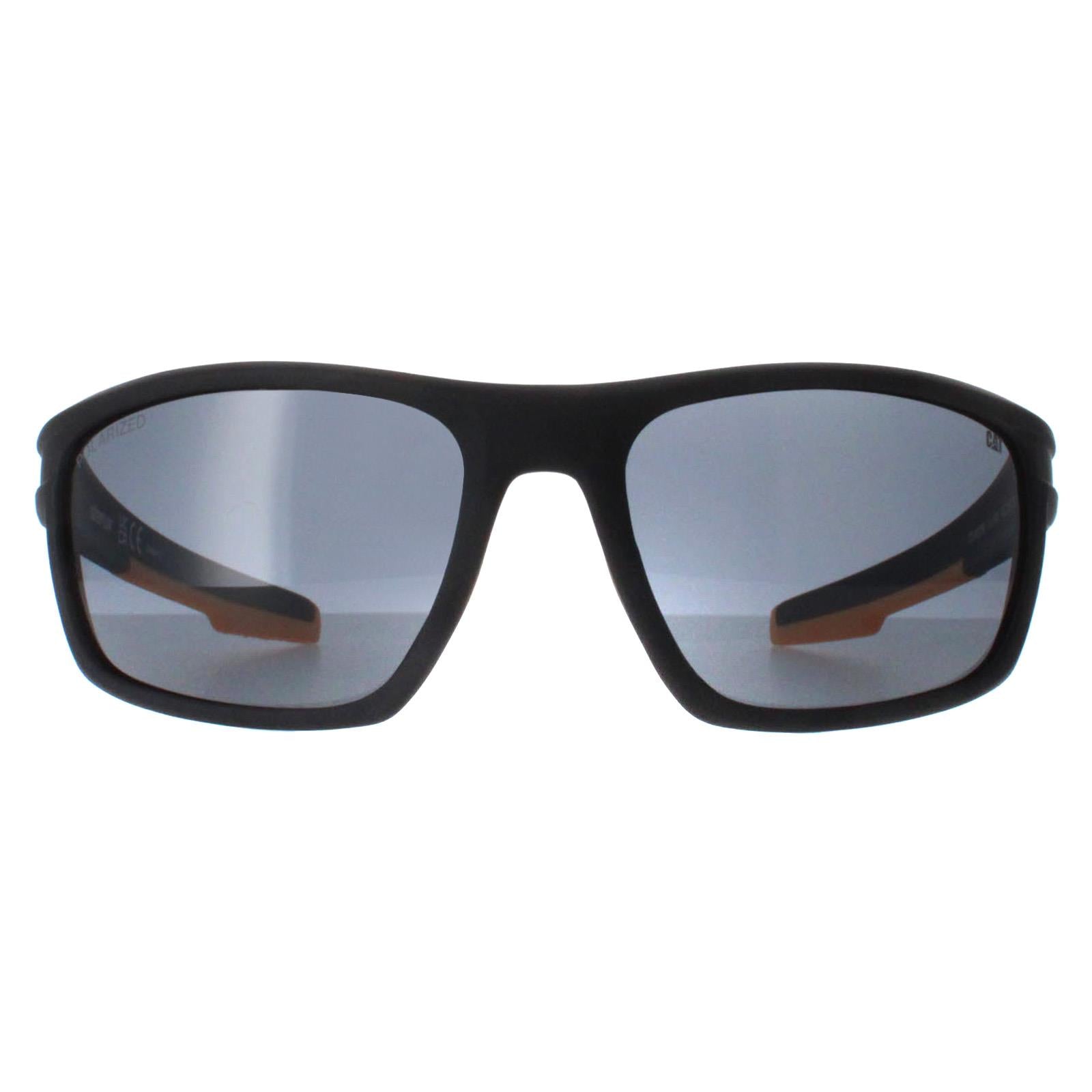 Caterpillar CTS-MOTOR Mens Black Sunglasses