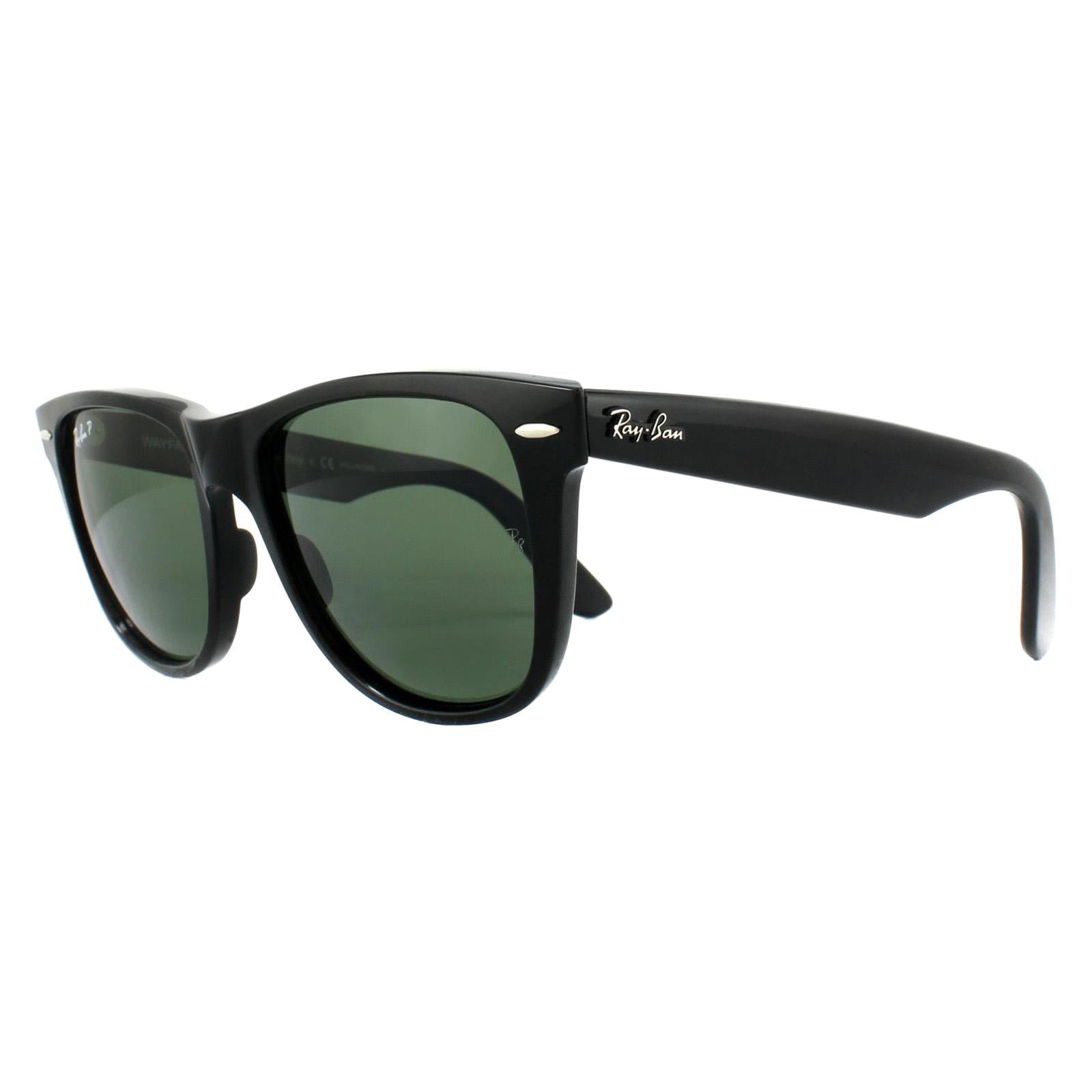 Ray-Ban Wayfarer 2140 Unisex Black Sunglasses