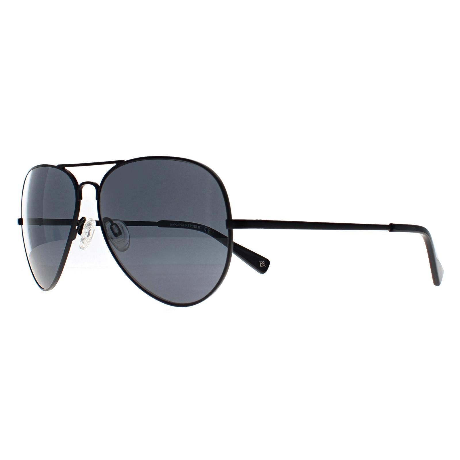 Banana Republic BR 4004/S Unisex Black Sunglasses