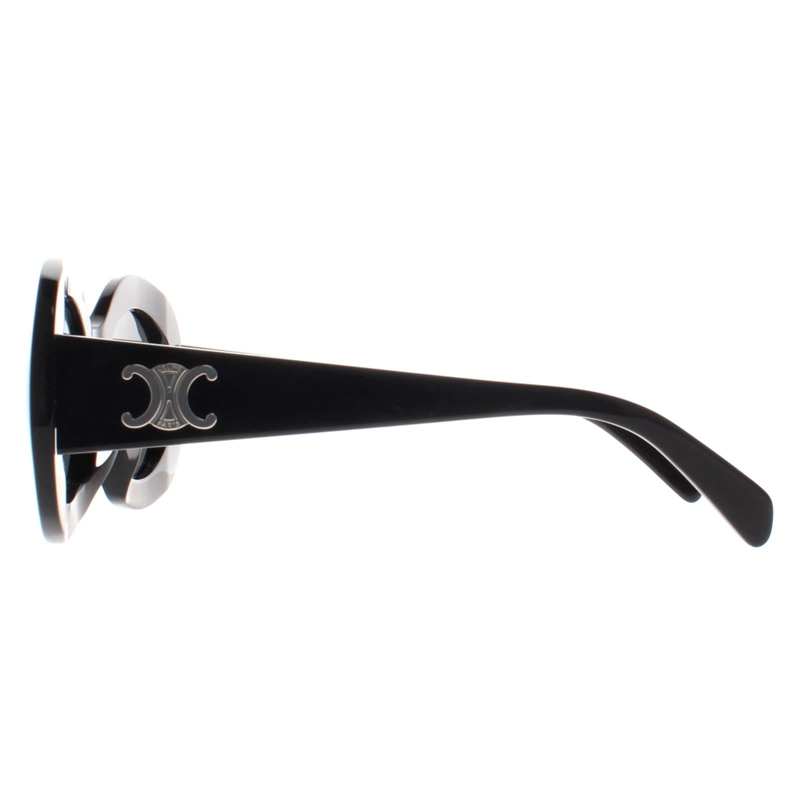 Celine Triomphe CL40292U Womens Black Sunglasses