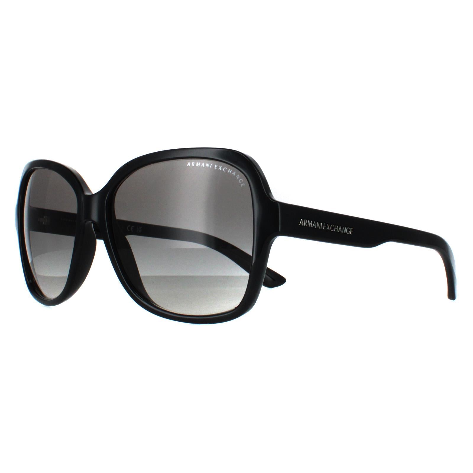 Armani Exchange AX4029S Womens Black Sunglasses