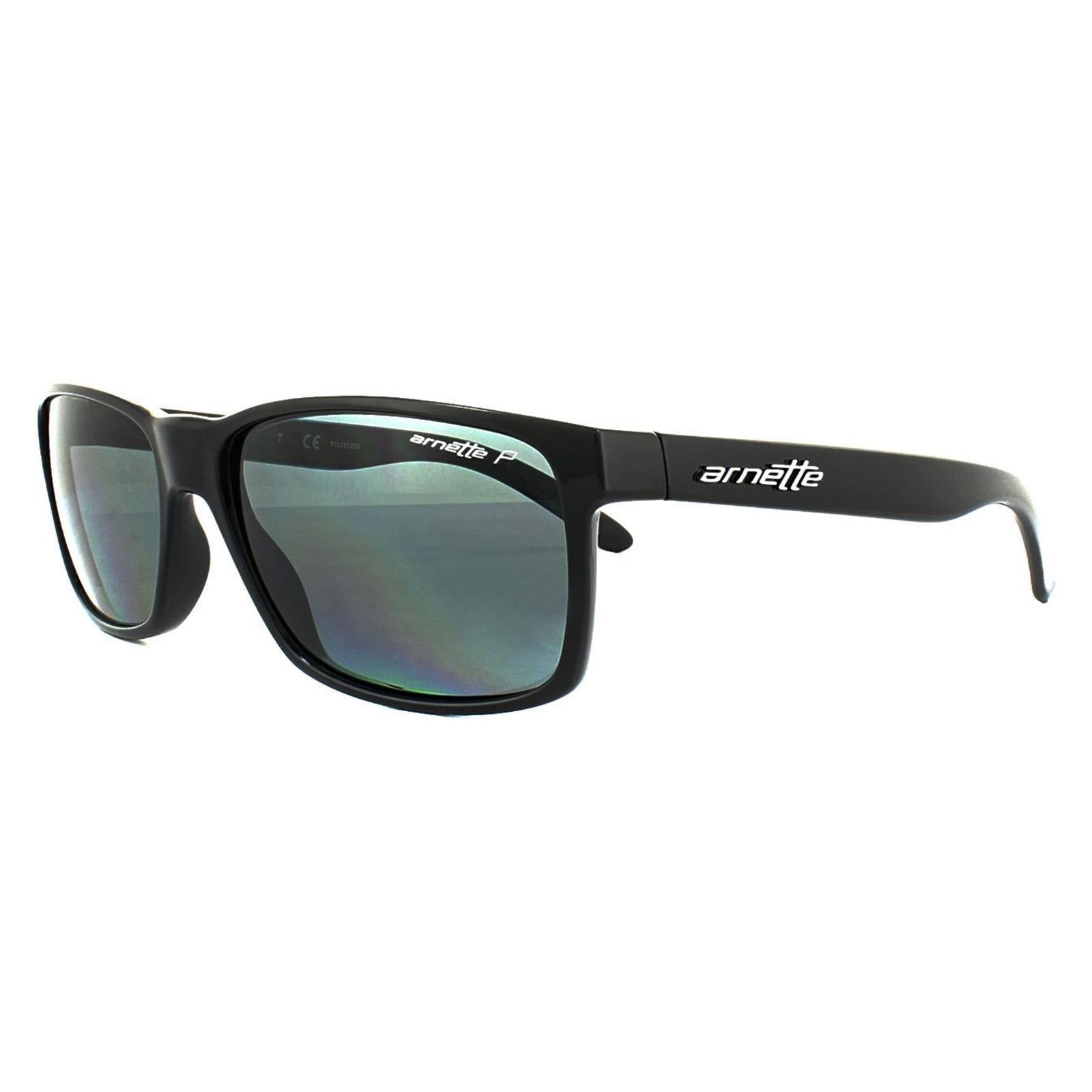 Arnette 4185 Slickster Mens Black Sunglasses