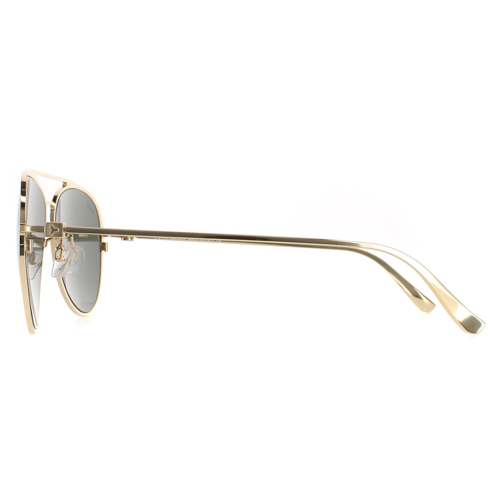 Bally BY0024-D Mens Gold Sunglasses