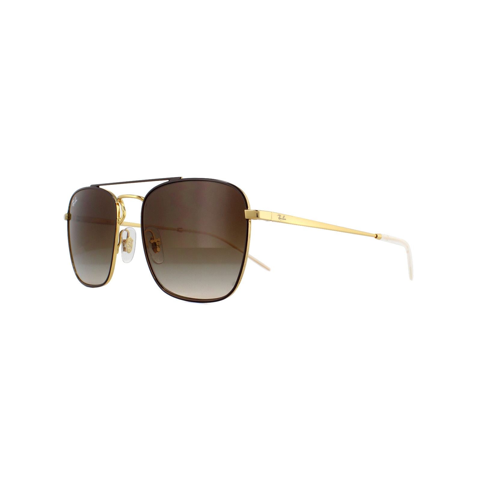 Ray-Ban 3588 Mens Gold Sunglasses