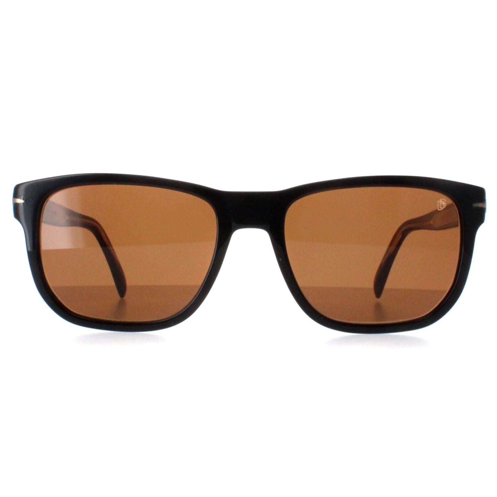 David Beckham DB1045/S Mens Black Sunglasses
