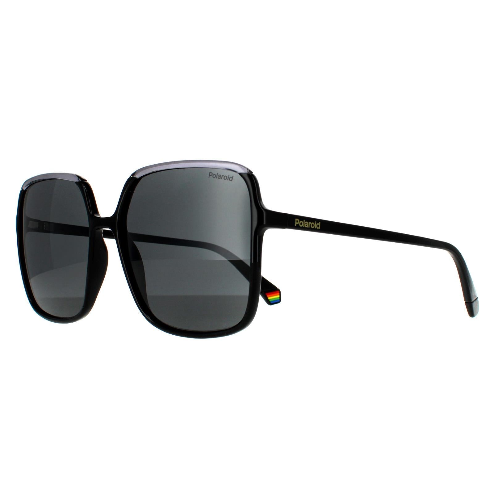 Polaroid PLD 6128/S Womens Black Sunglasses