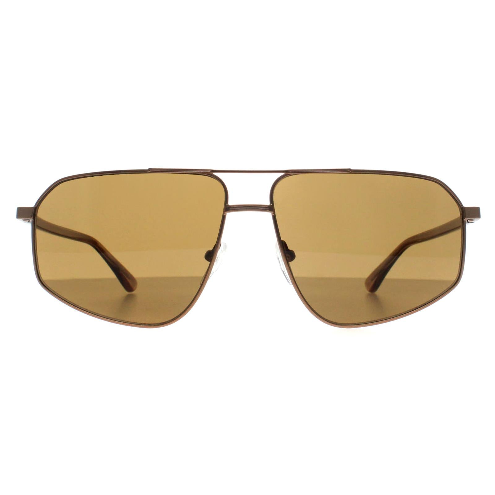 Calvin Klein CK23126S Mens Gold Sunglasses