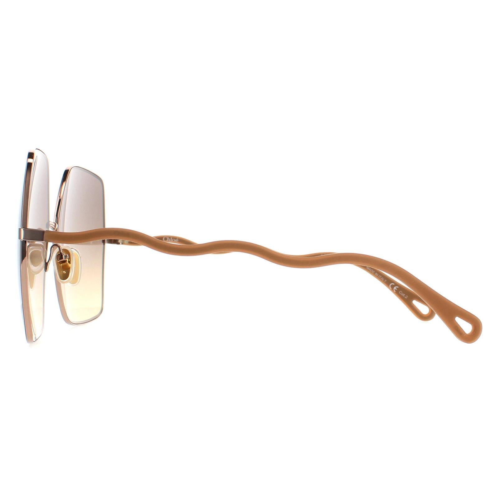 Chloe CH0054S Womens Beige Sunglasses