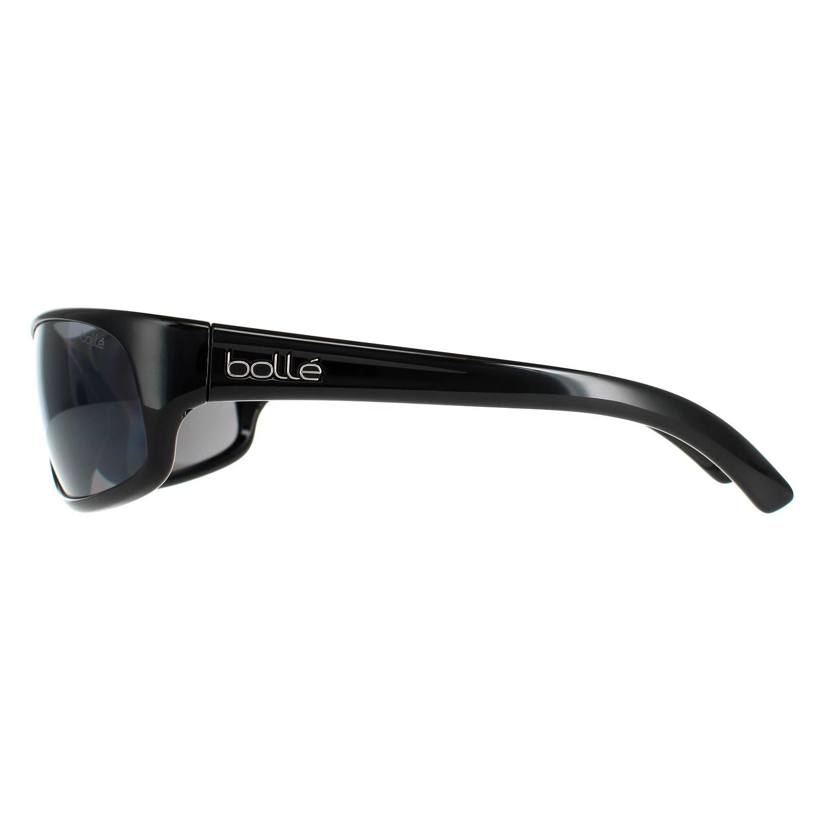 Bolle Anaconda Mens Black Sunglasses
