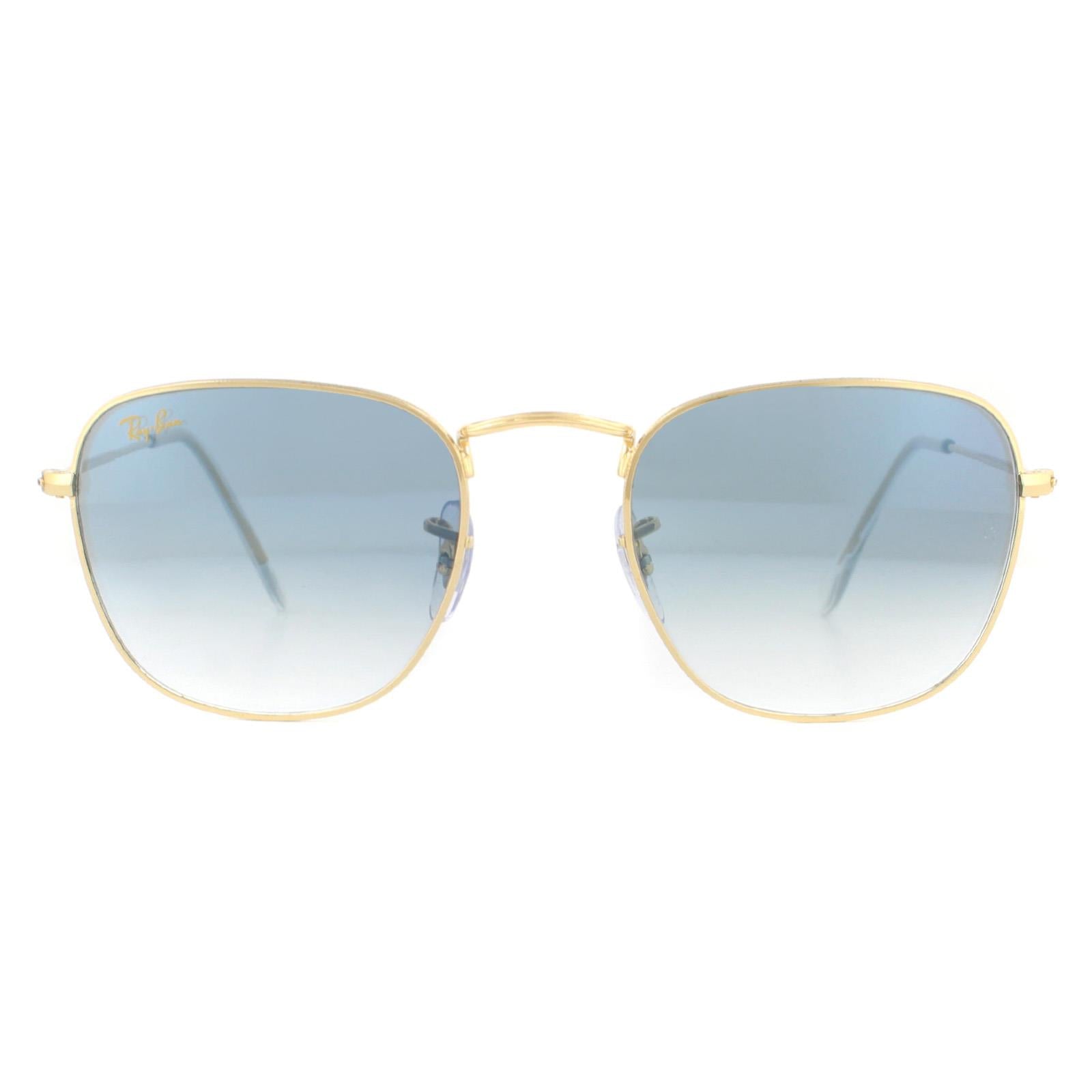 Ray-Ban Frank Legend RB3857 Unisex Gold Sunglasses