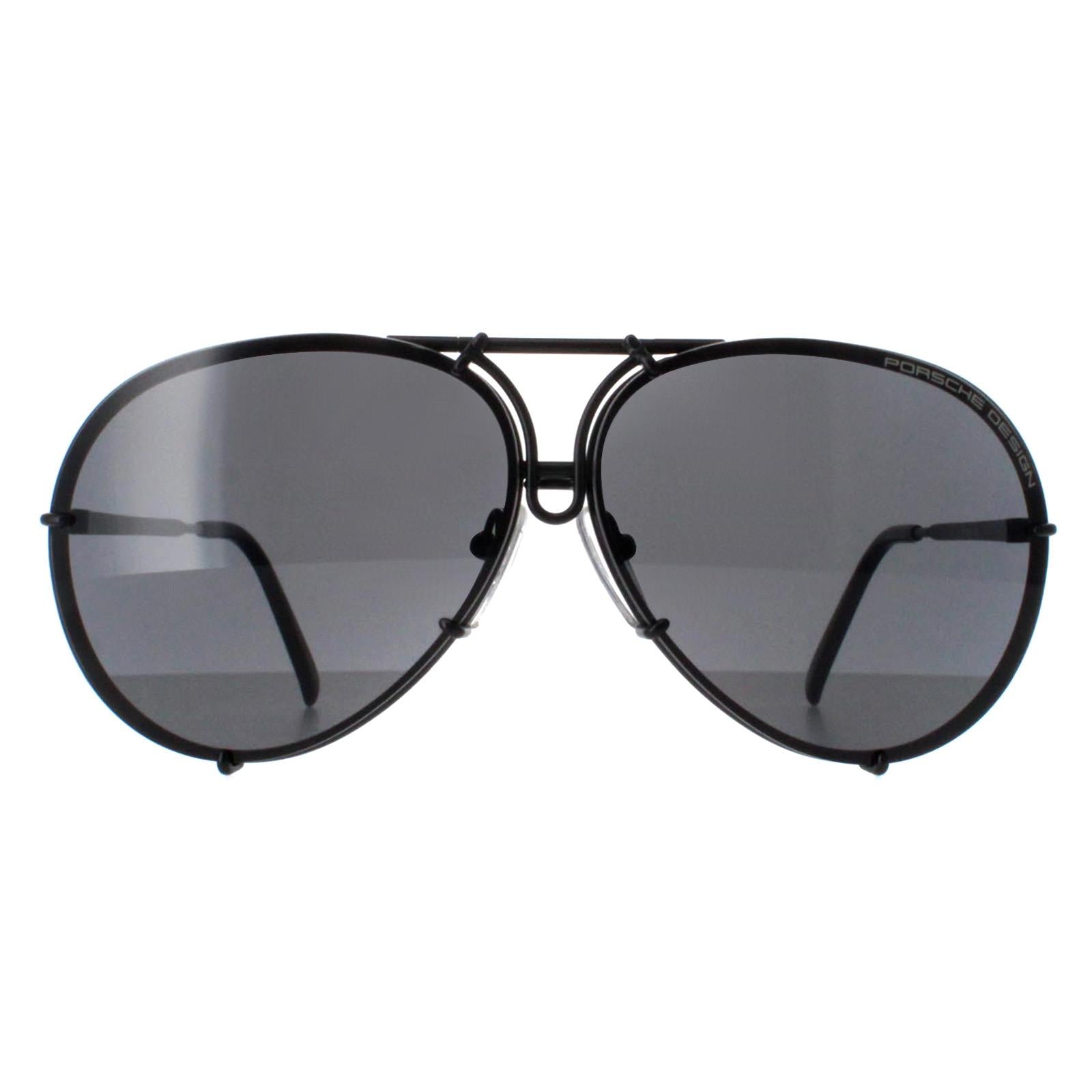 Porsche Design P8478 Unisex Black Sunglasses