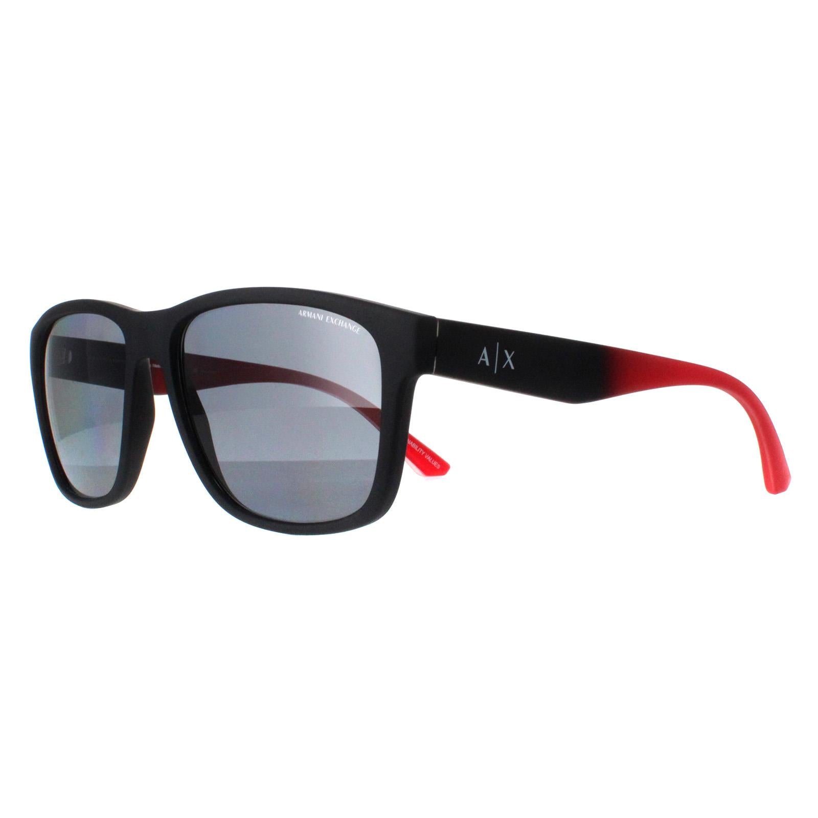Armani Exchange AX4135S Mens Black Sunglasses