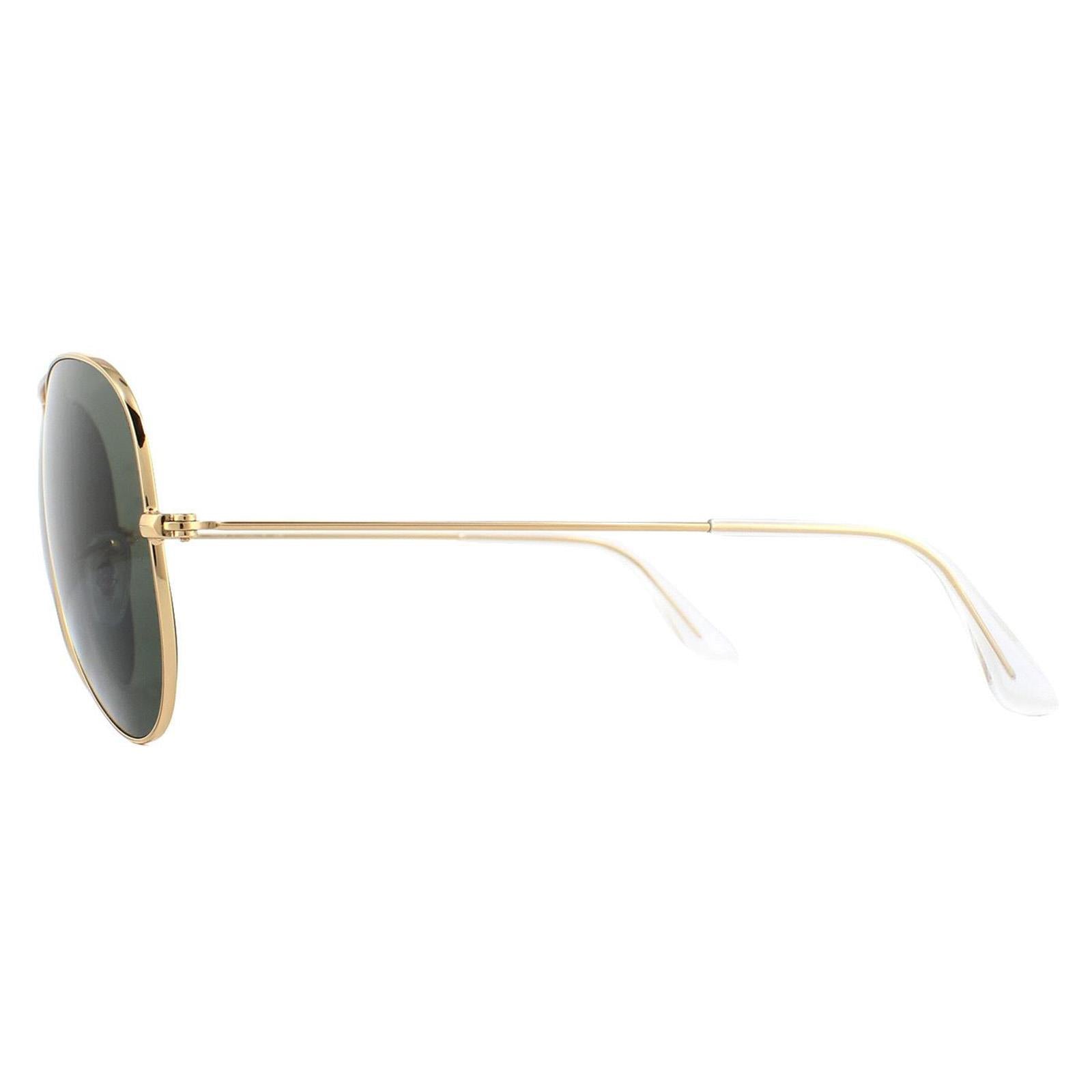 Ray-Ban Large Aviator 3026 Unisex Gold Sunglasses