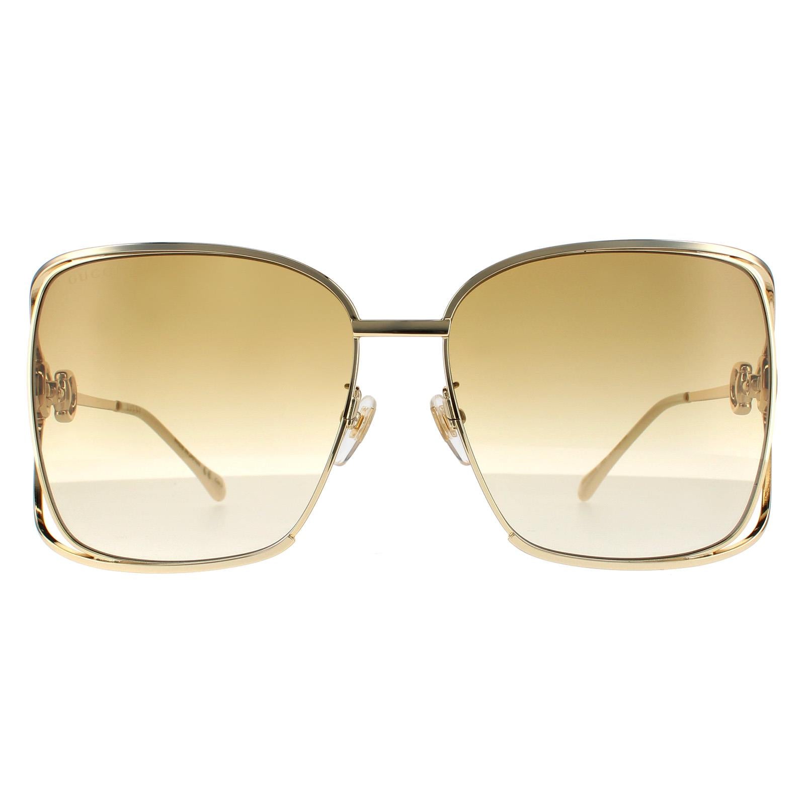 Gucci GG1020S  Gold Sunglasses