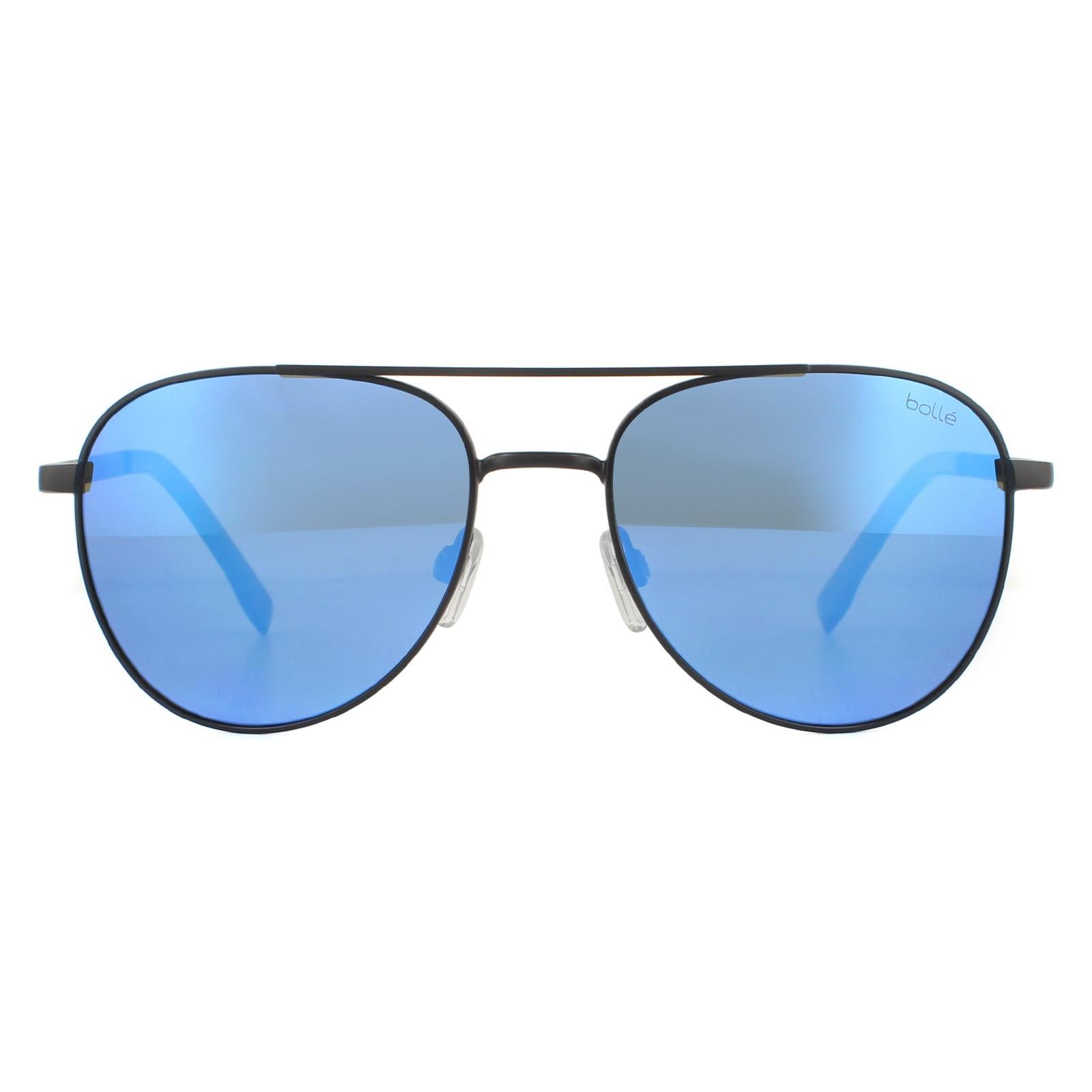 Bolle Evel Unisex Black Sunglasses