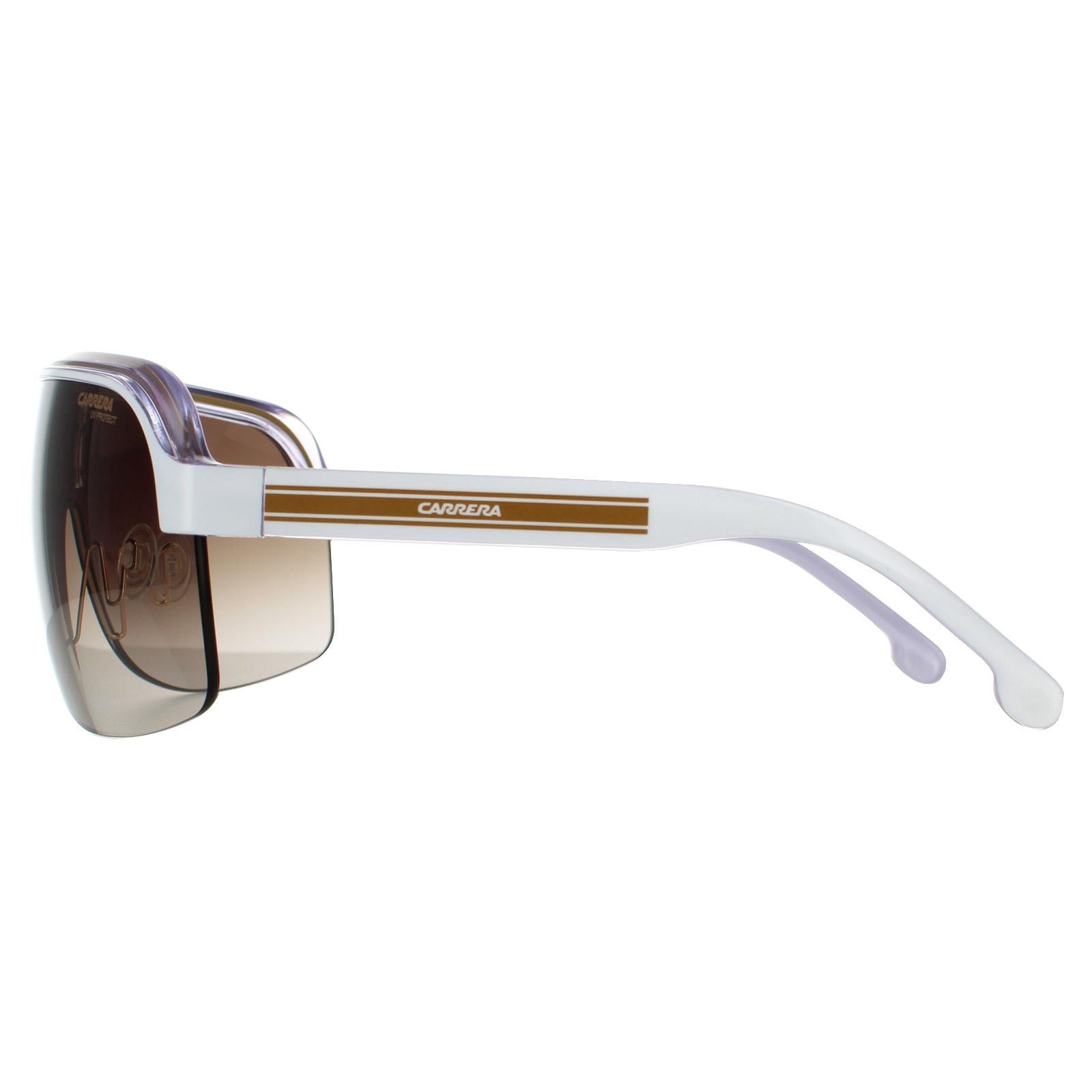 Carrera Topcar 1/N Unisex White Sunglasses