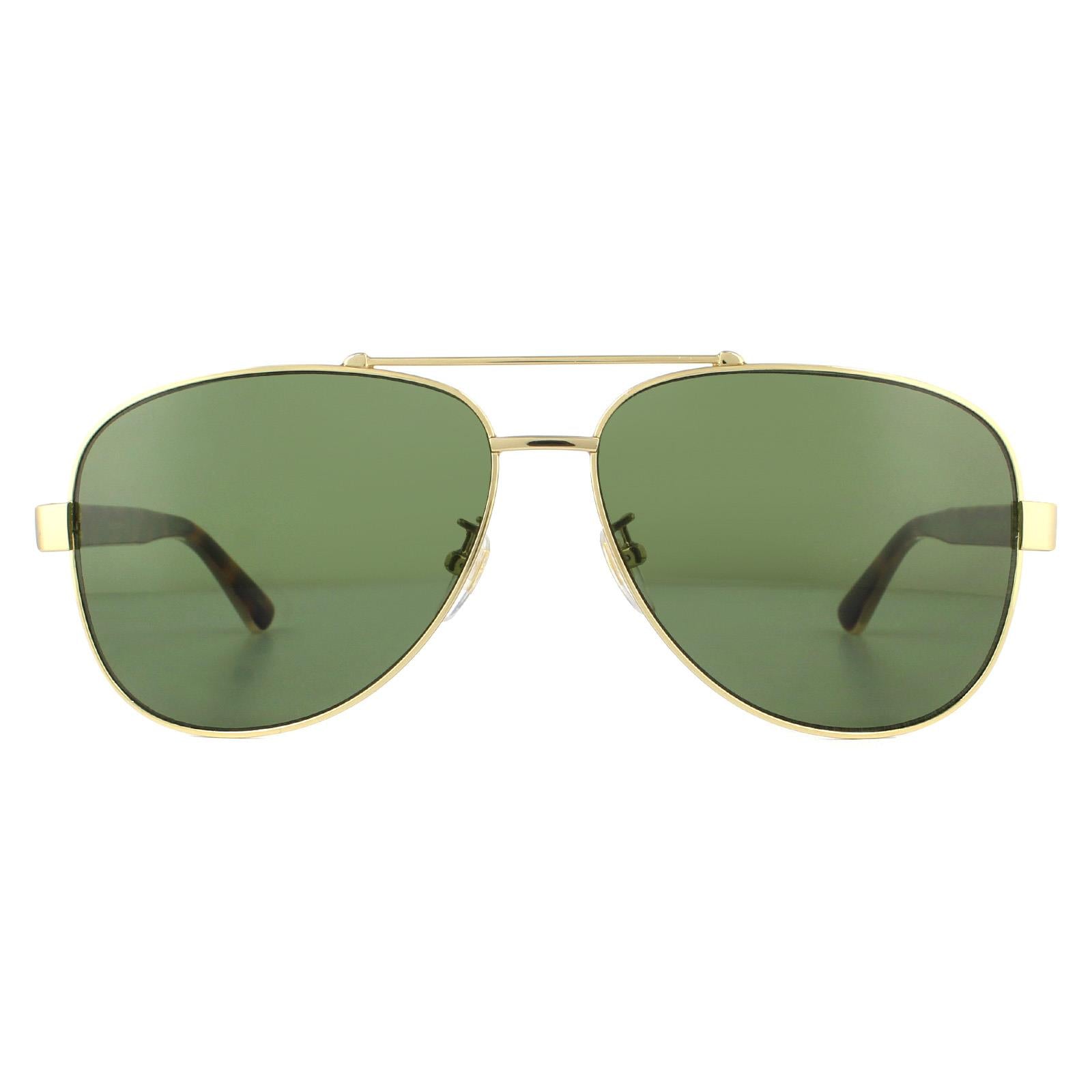 Gucci GG0528S  Gold Sunglasses