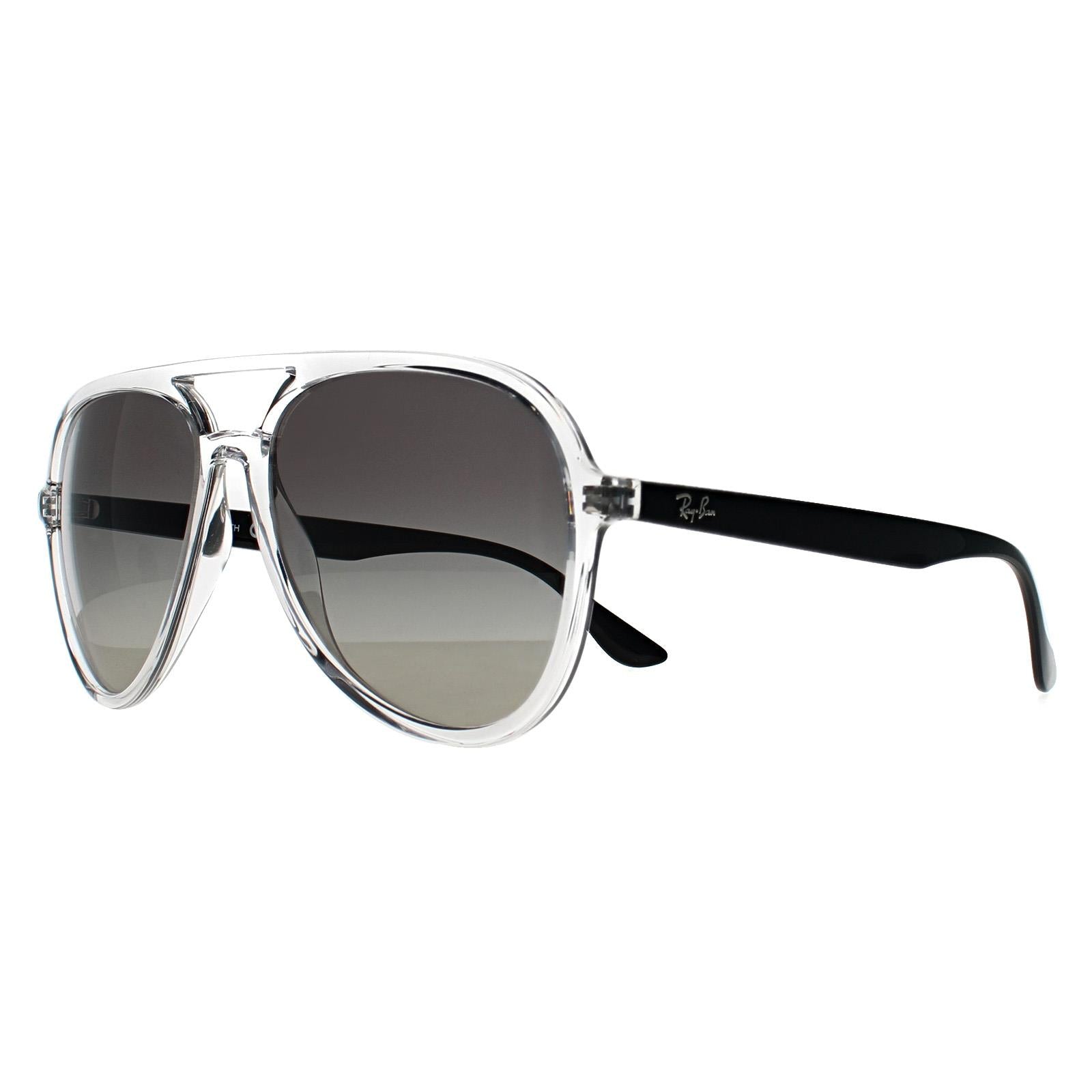 Ray-Ban RB4376 Unisex Clear Sunglasses