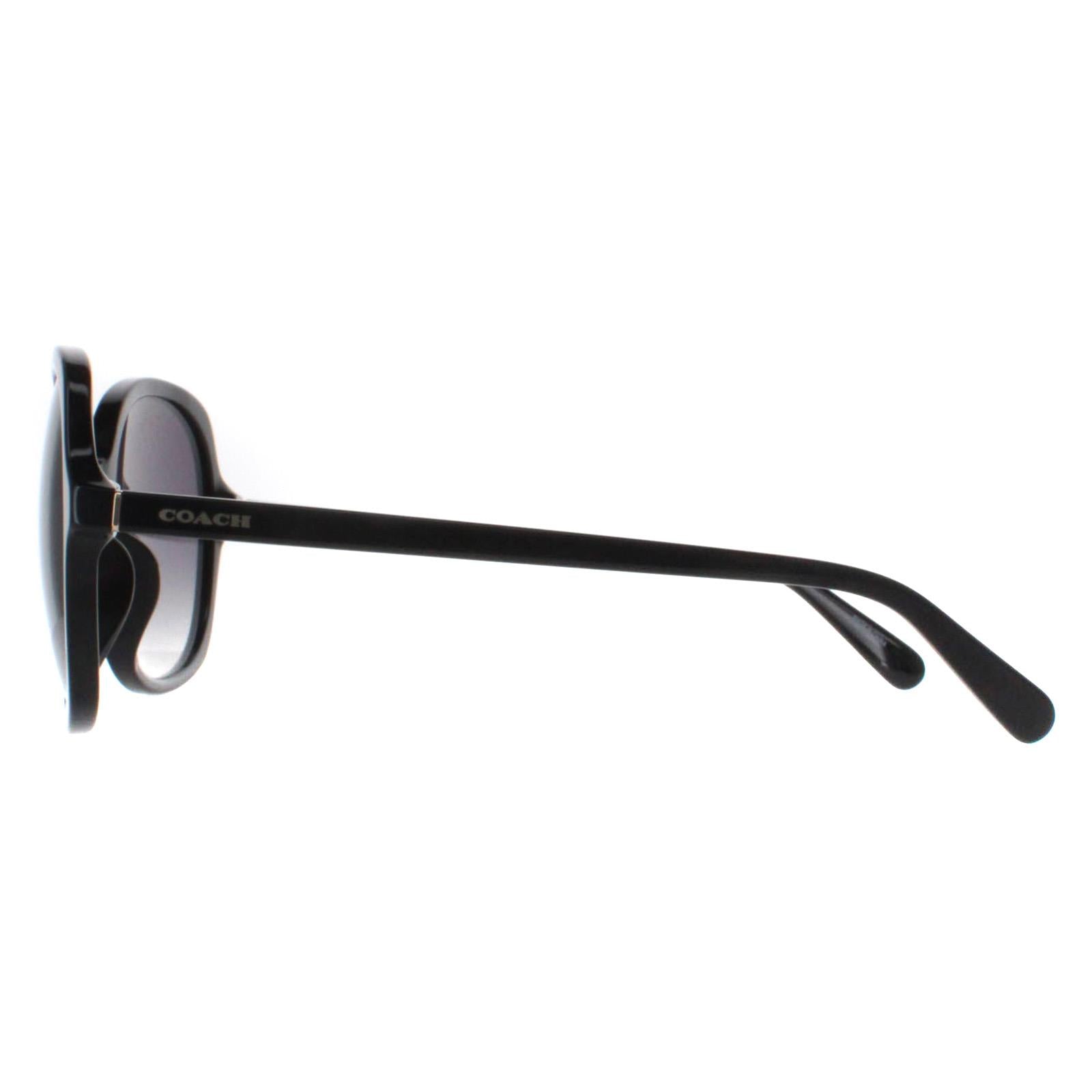 Coach HC8360U Womens Black Sunglasses