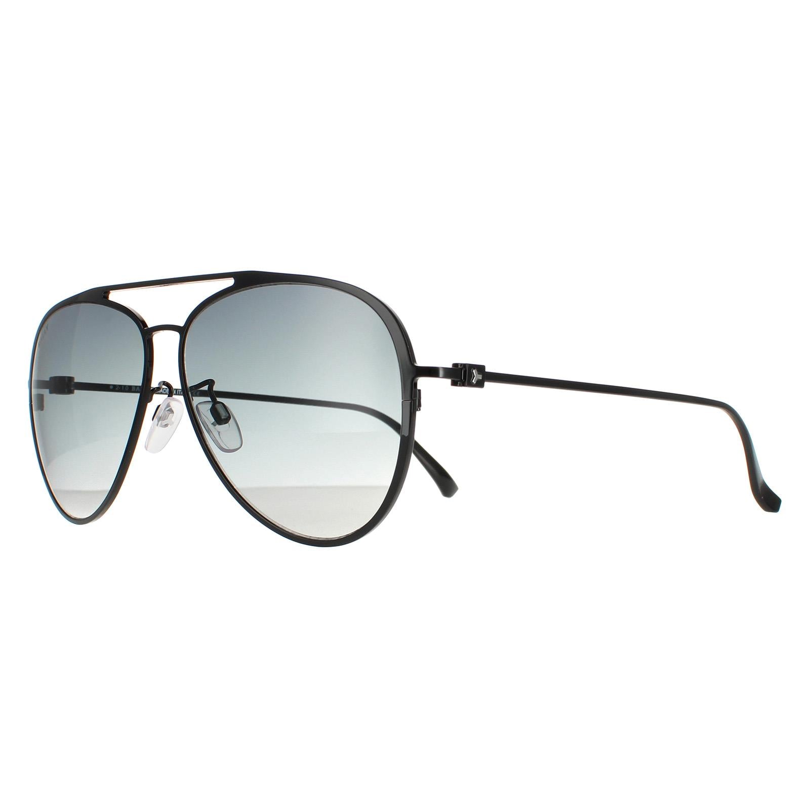 Bally BY0024-D Mens Black Sunglasses