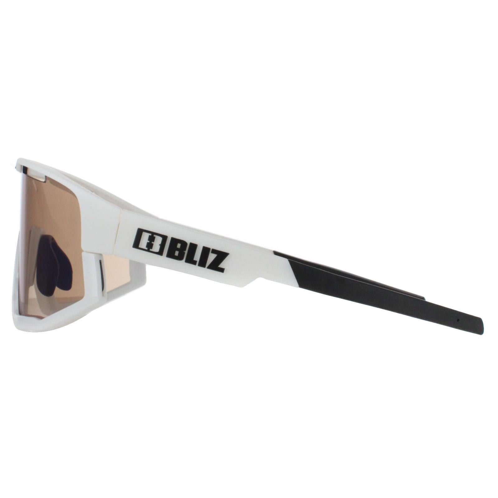 Bliz Fusion Unisex White Sunglasses