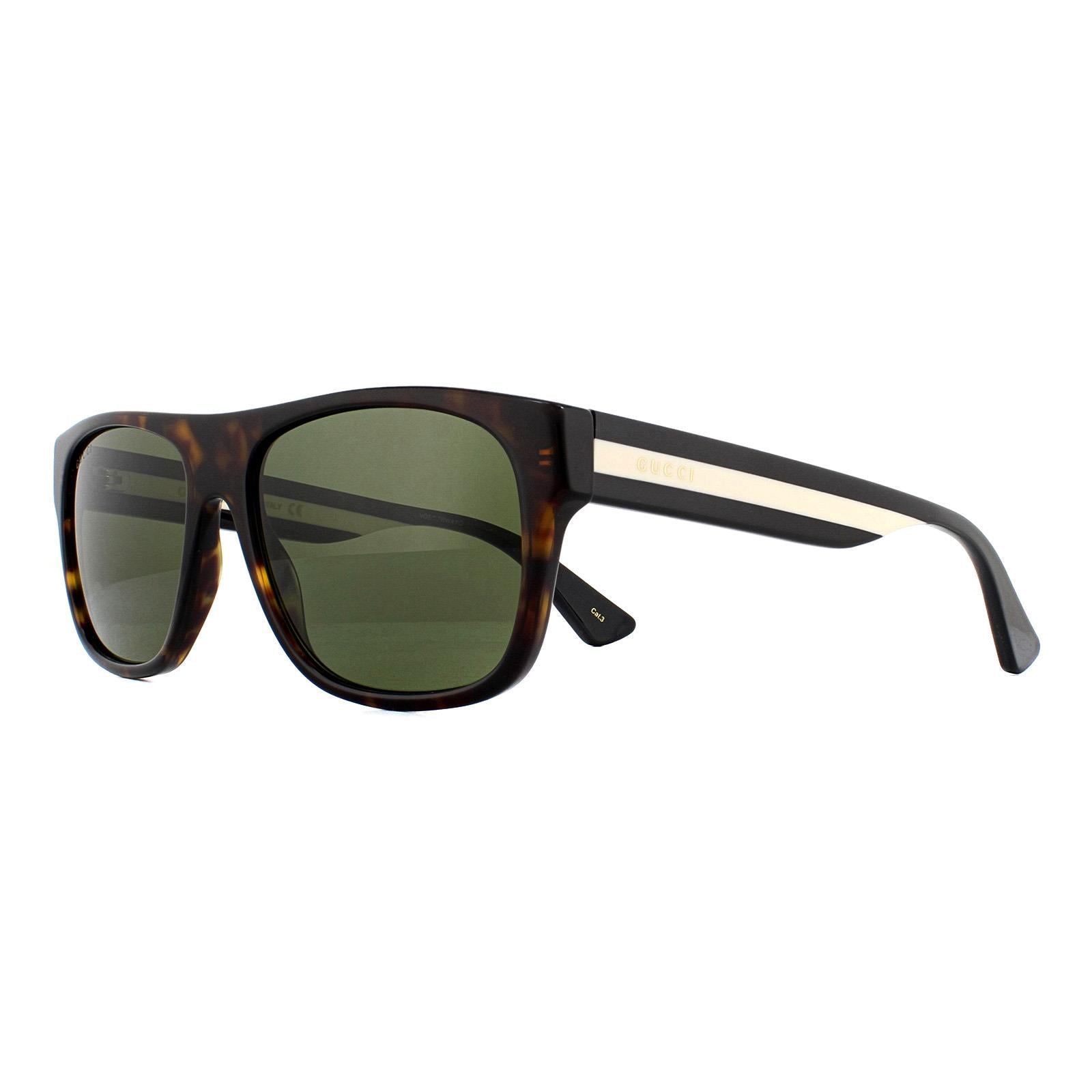 Gucci GG0341S Mens Brown Sunglasses