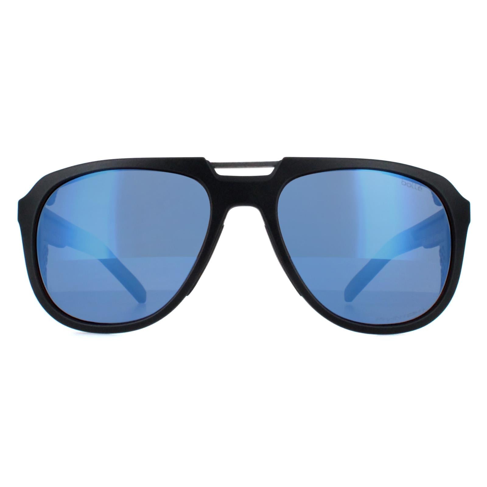 Bolle Cobalt Mens Black Sunglasses