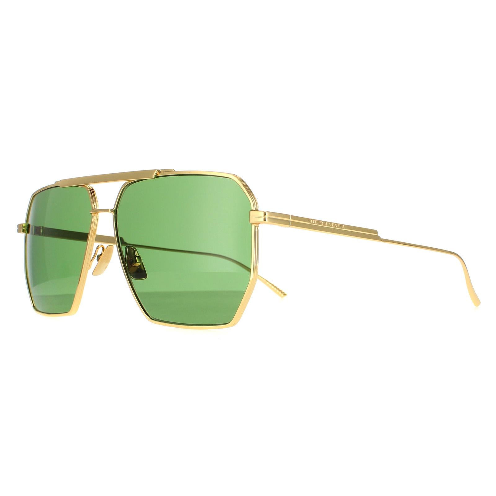 Bottega Veneta BV1012S Womens Gold Sunglasses