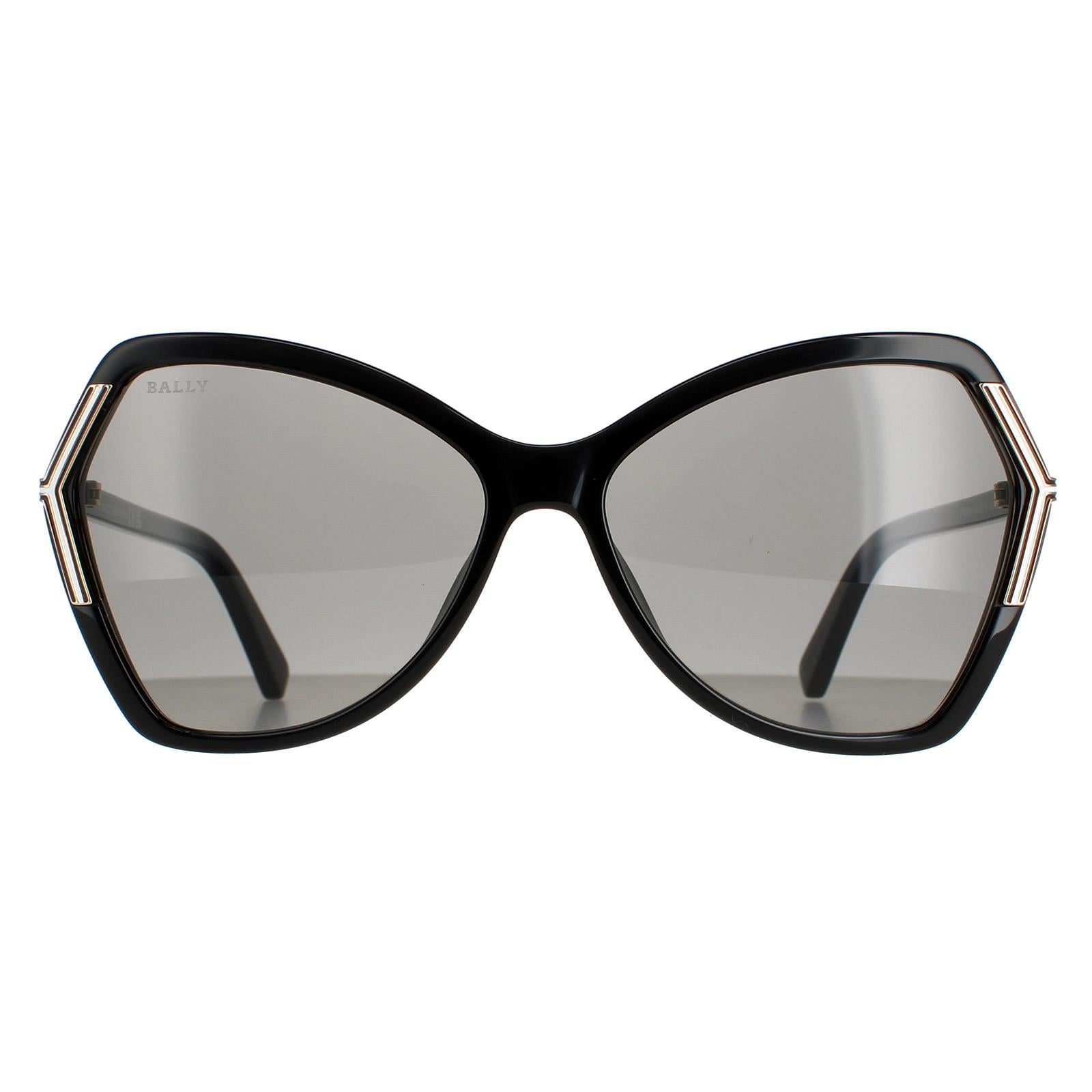 Bally BY0036-H Womens Black Sunglasses