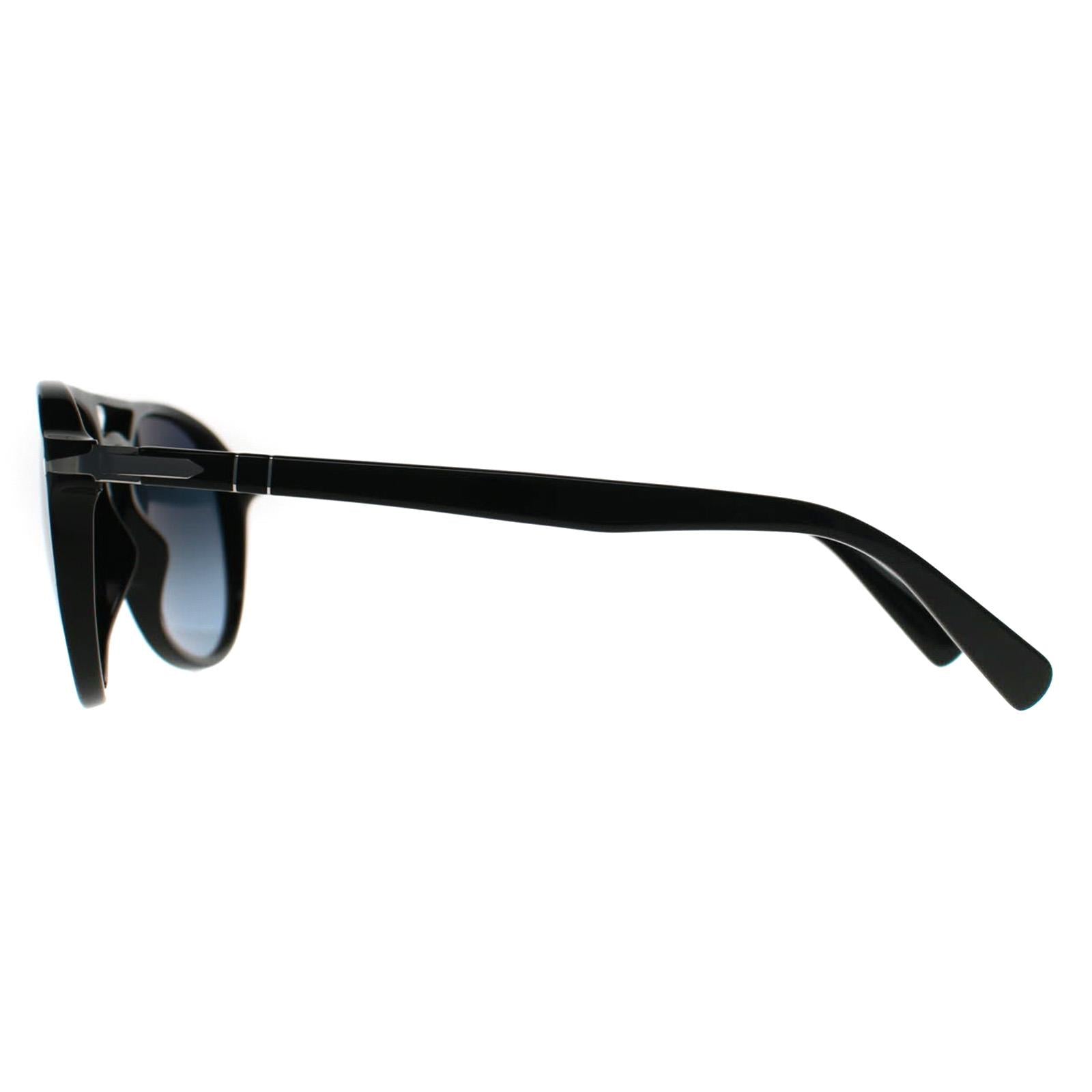 Persol PO3235S Unisex Black Sunglasses