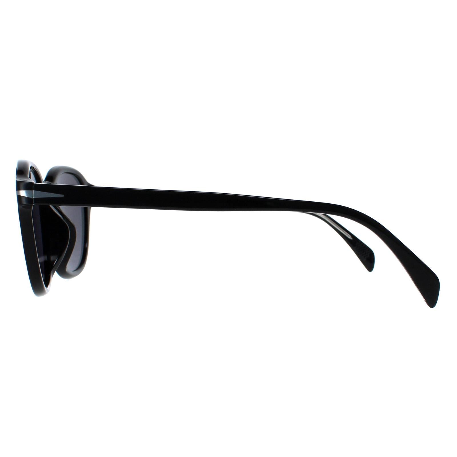 David Beckham DB1011/F/S Mens Black Sunglasses