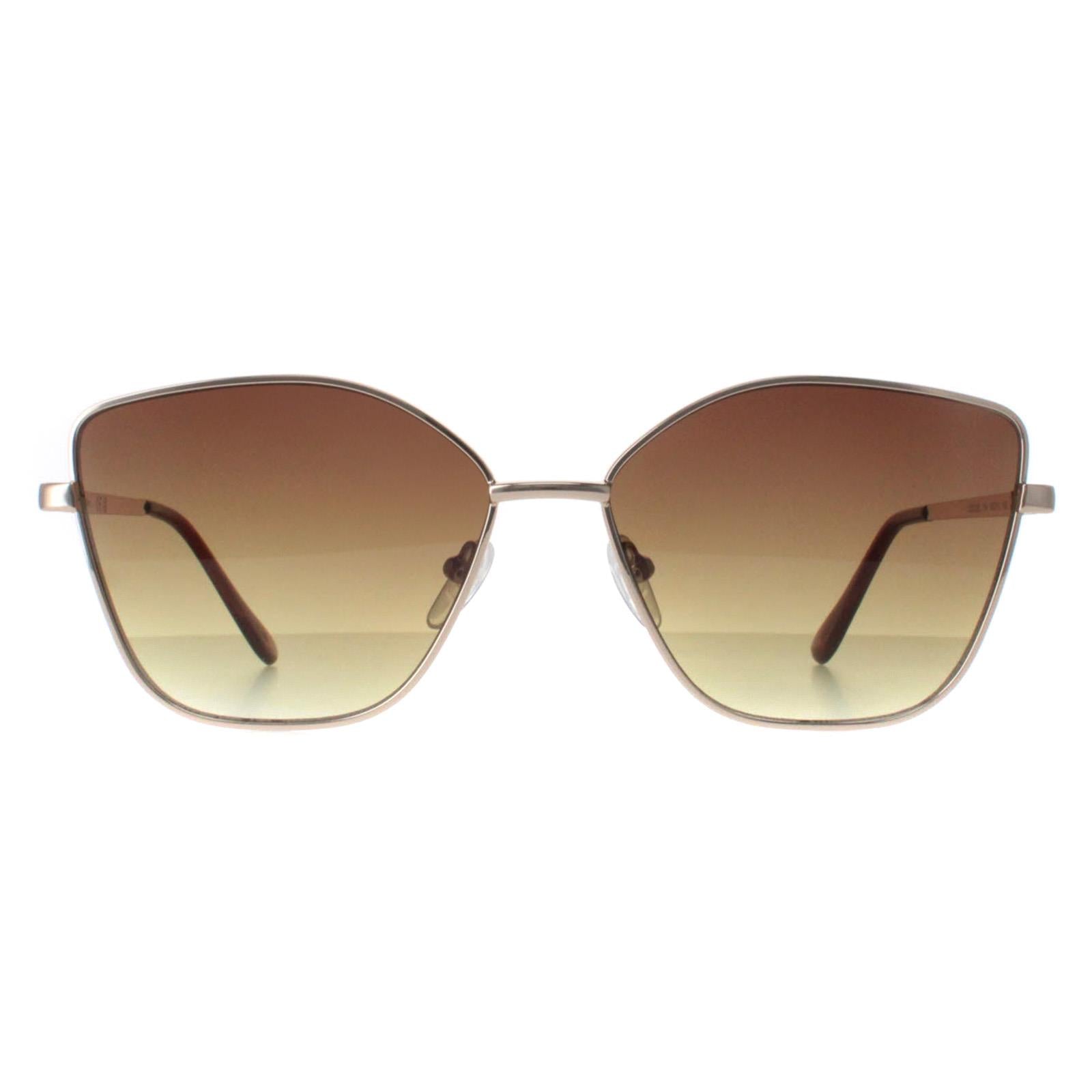 Calvin Klein CK22120S Womens Gold Sunglasses