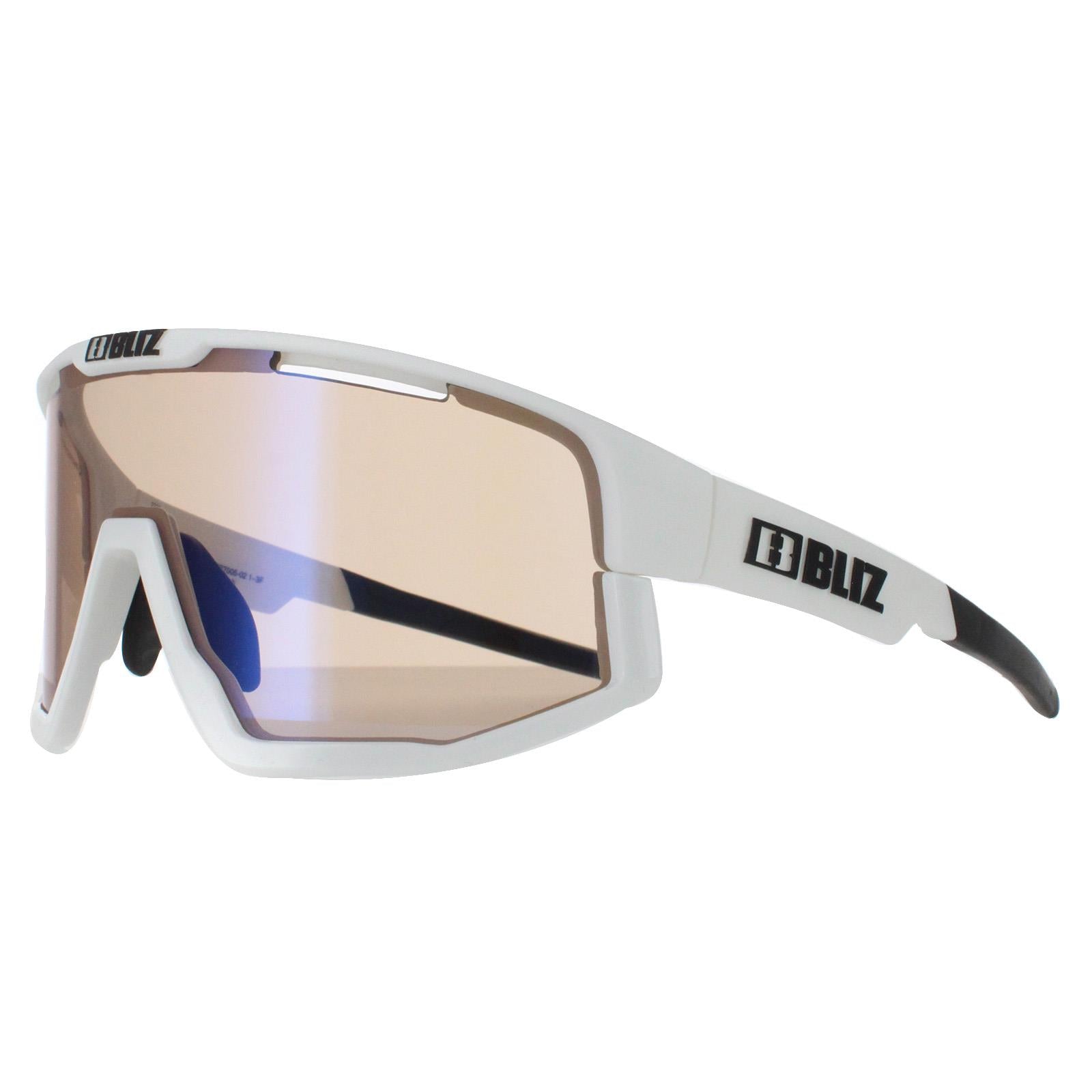 Bliz Fusion Unisex White Sunglasses