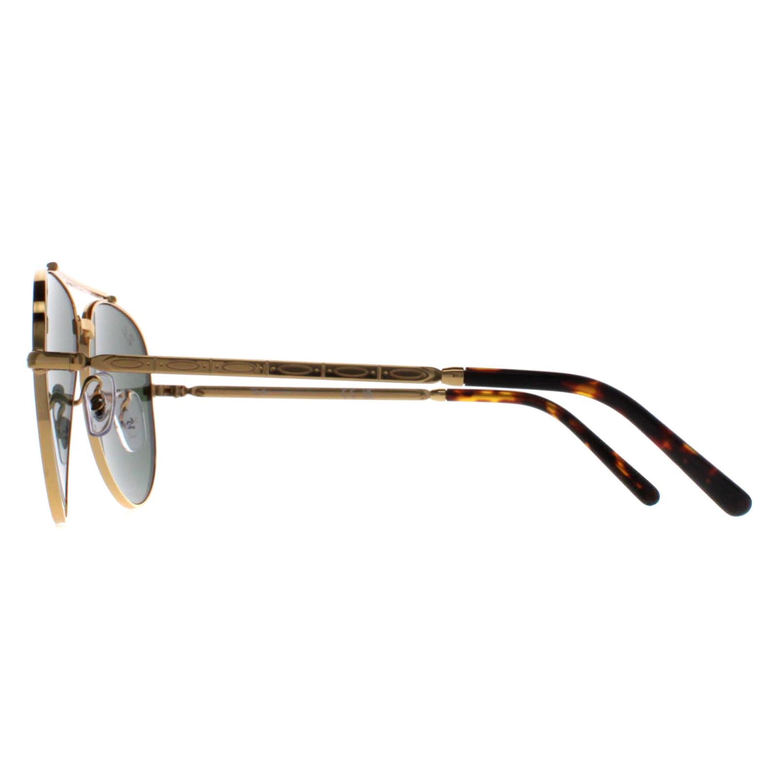 Ray-Ban RB3625 New Aviator Unisex Gold Sunglasses