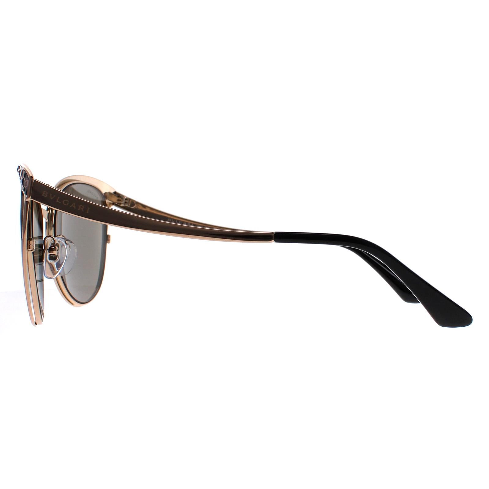 Bvlgari 6083 Womens Gold Sunglasses