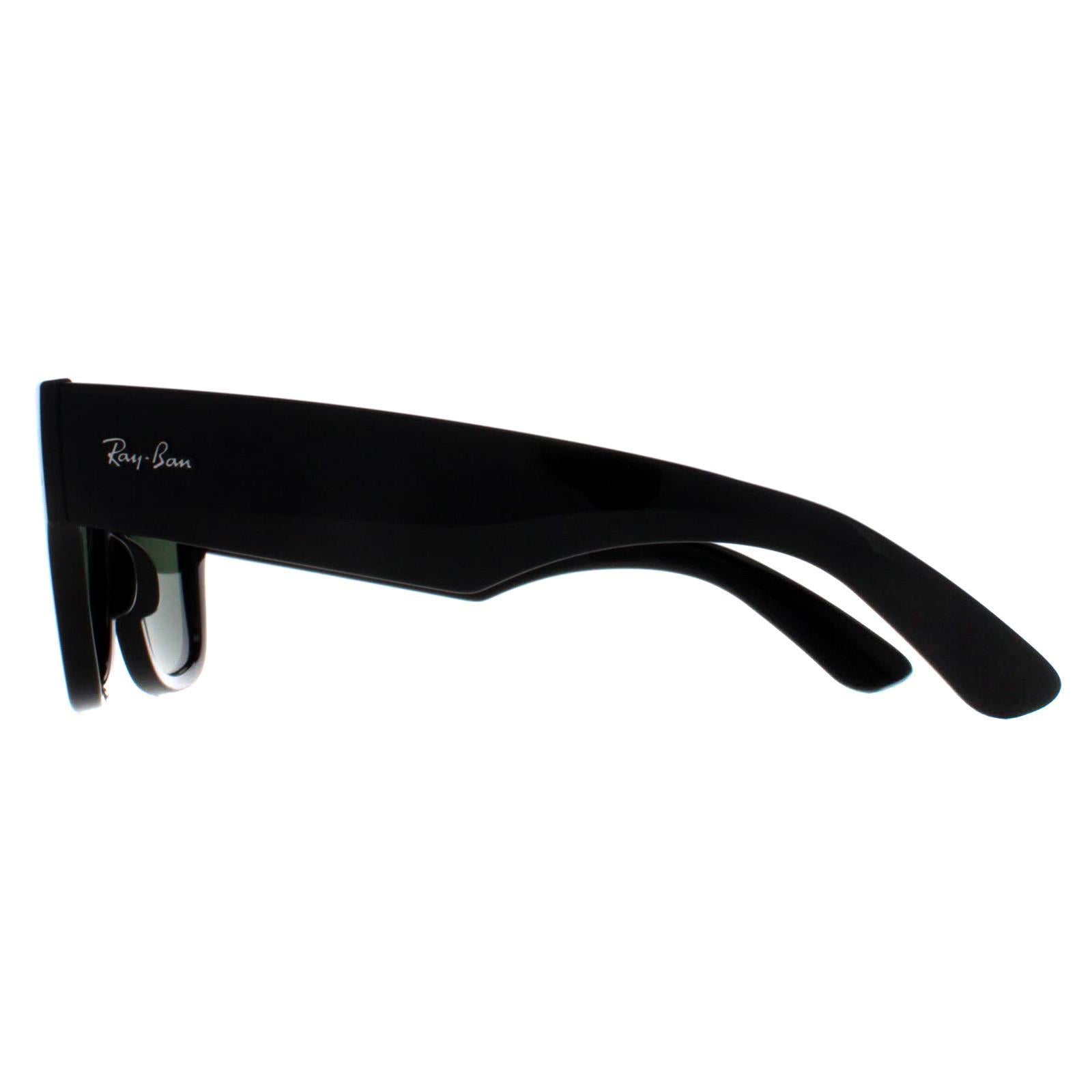 Ray-Ban RB0840S Mega Wayfarer Unisex Black Sunglasses