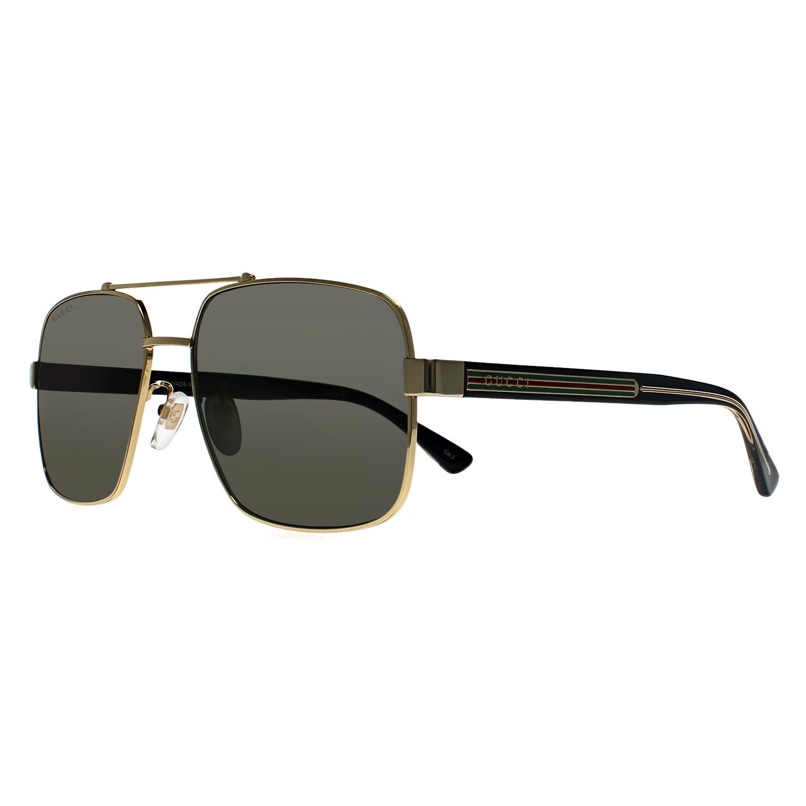 Gucci GG0529S  Gold Sunglasses
