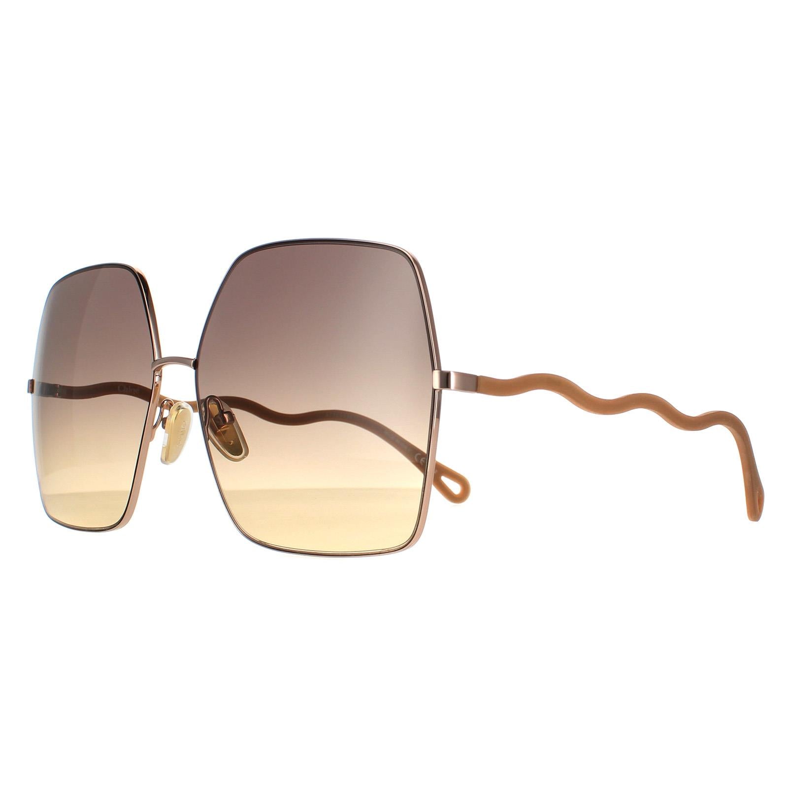 Chloe CH0054S Womens Beige Sunglasses