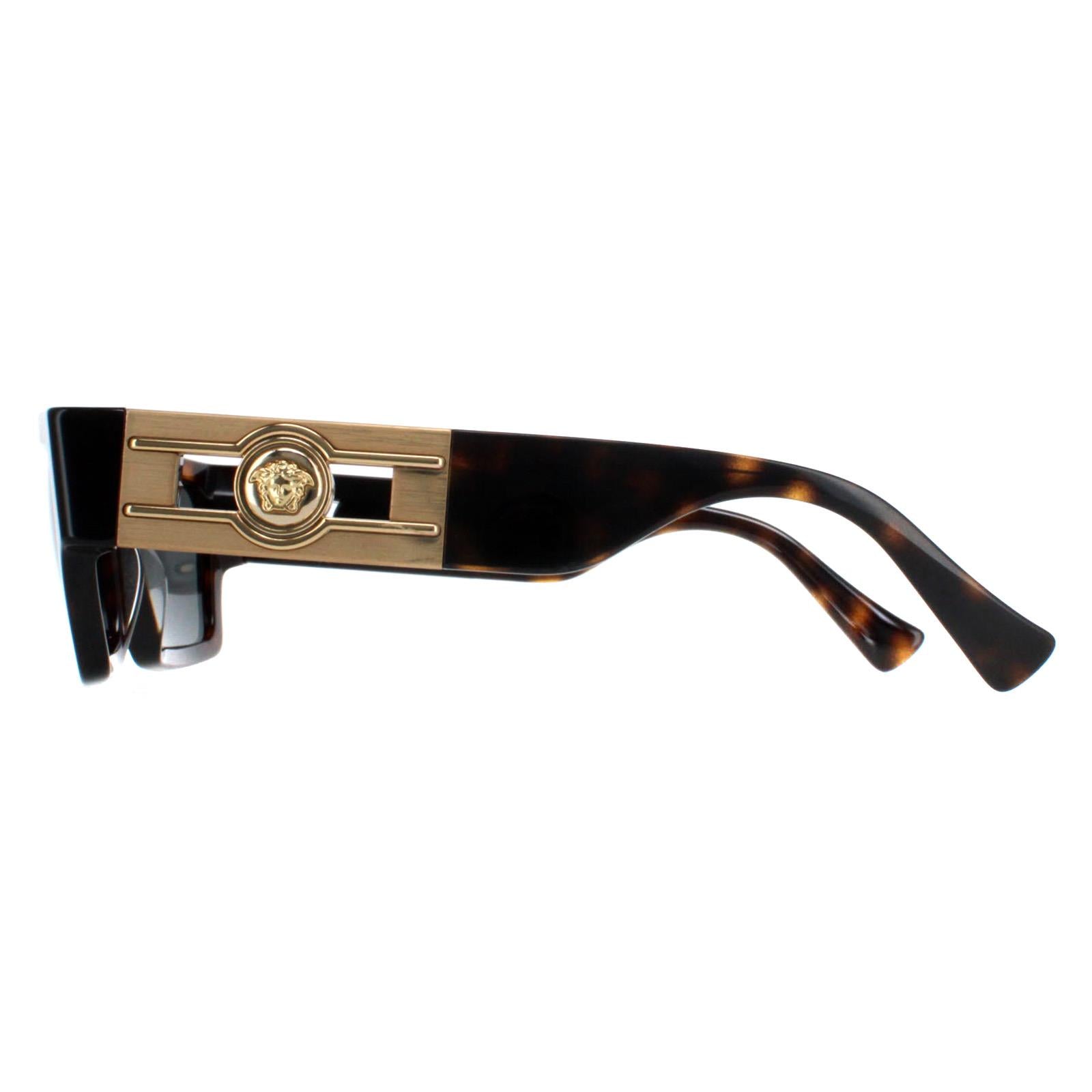 Versace VE4459 Unisex Brown Sunglasses