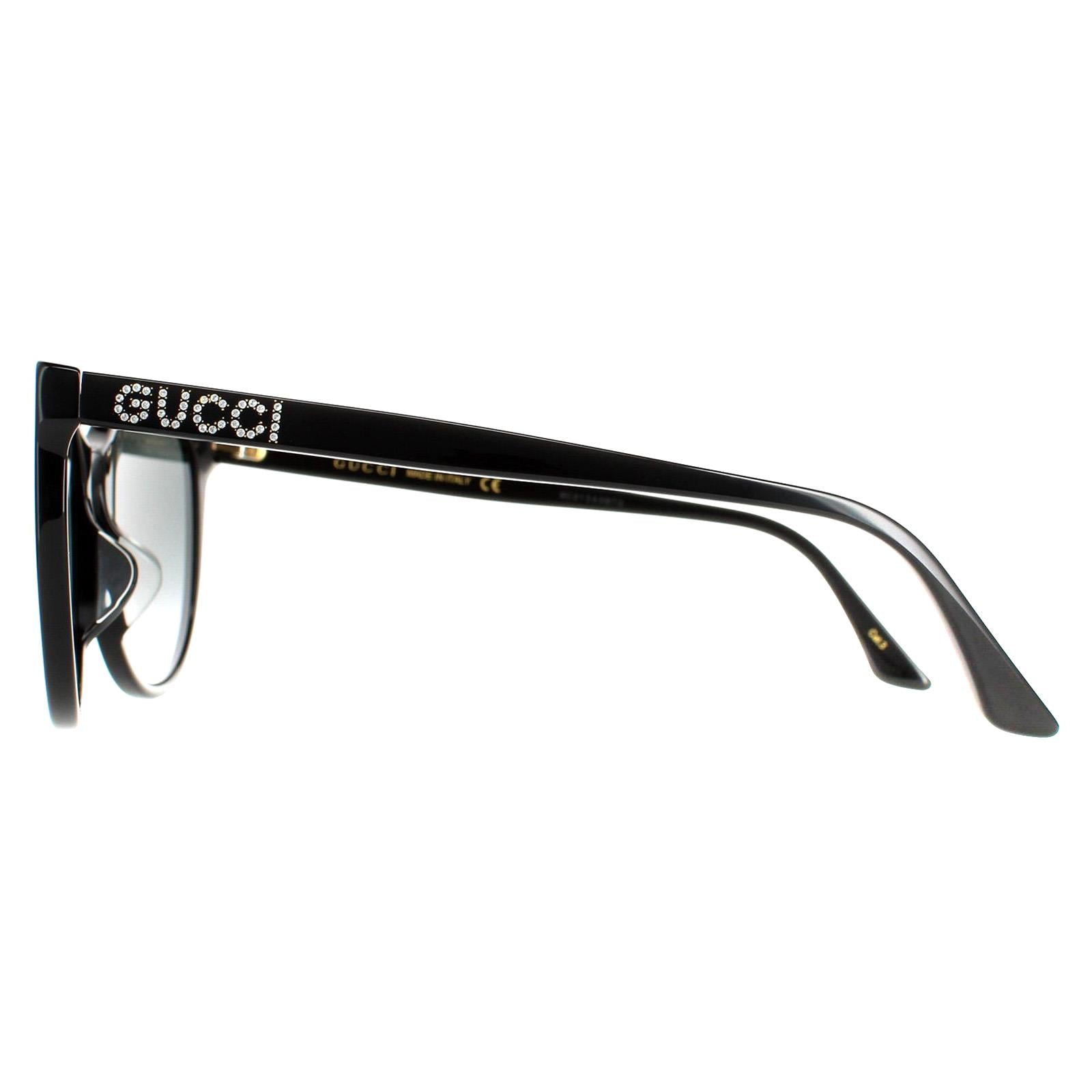 Gucci GG0729SA Womens Black Sunglasses