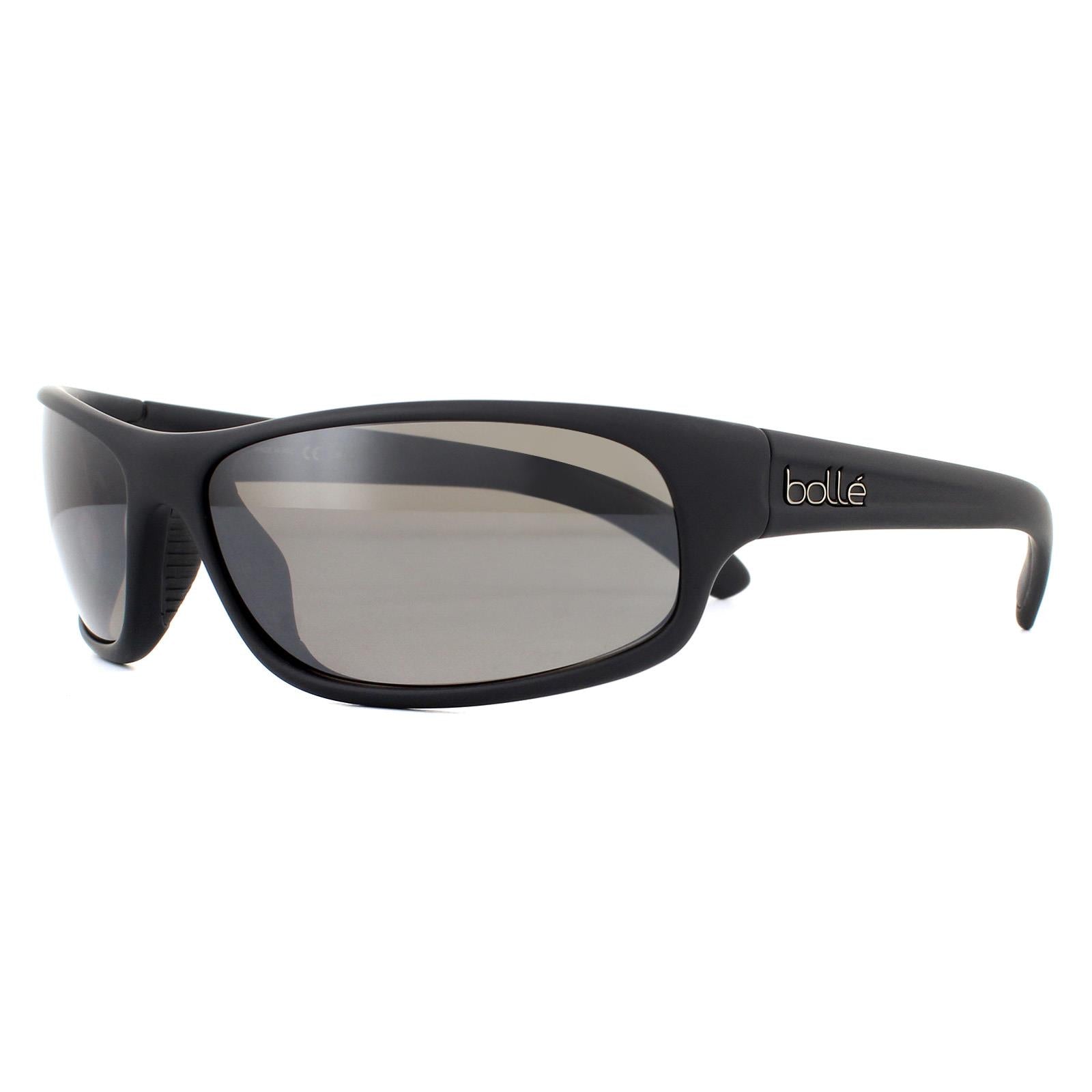 Bolle Anaconda Unisex Black Sunglasses