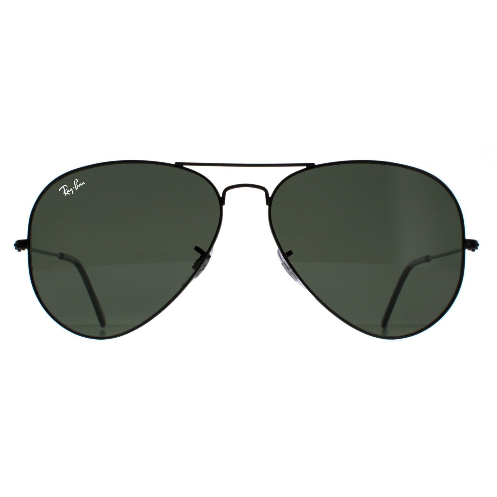 Ray-Ban Aviator 3025 Mens Black Sunglasses