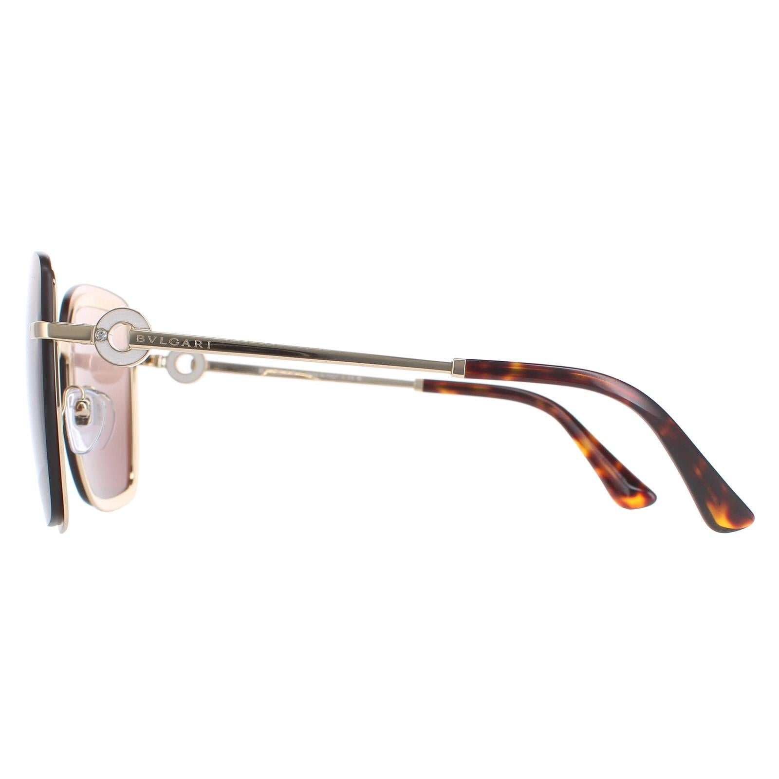 Bvlgari BV6151B Womens Gold Sunglasses
