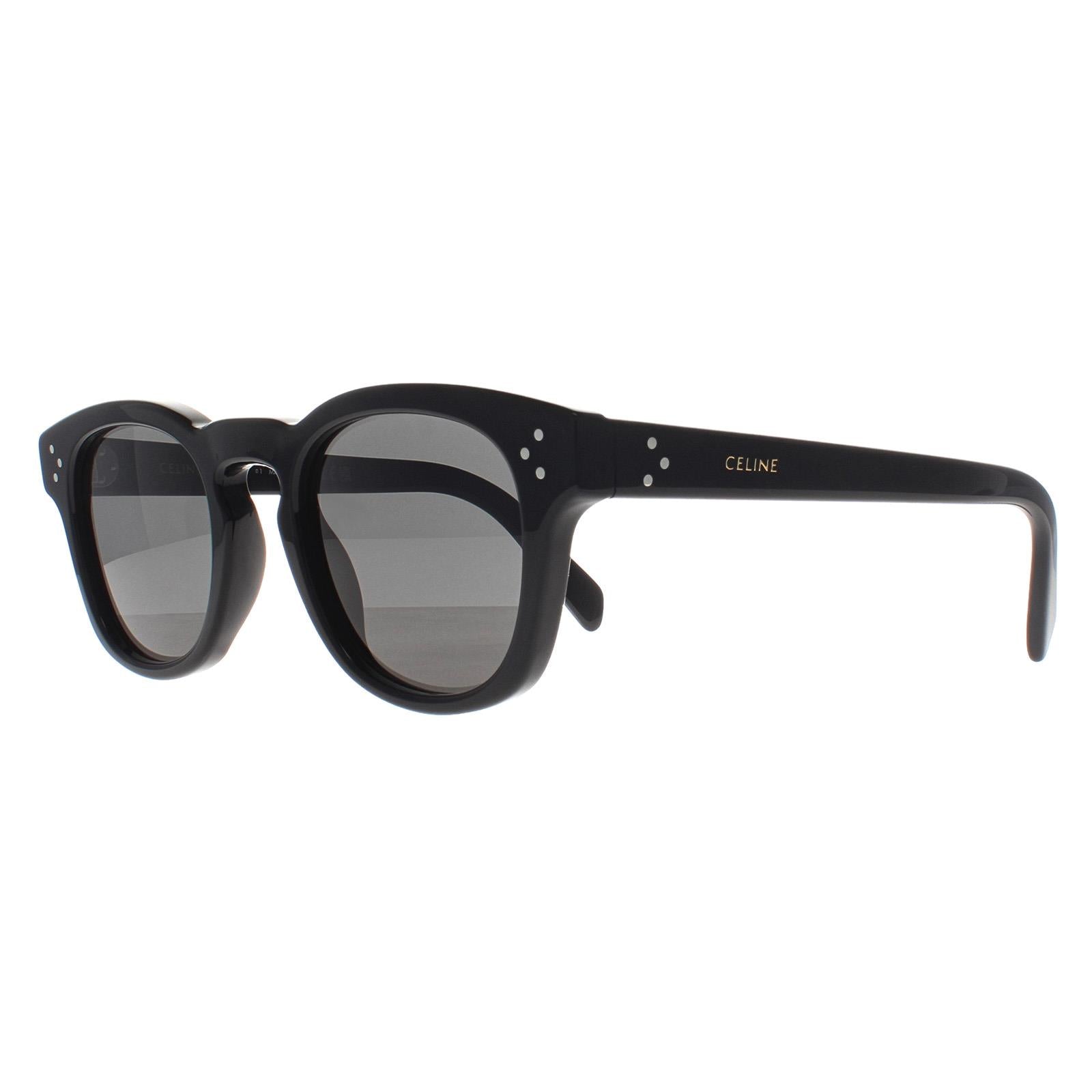 Celine Bold 3 Dots CL40233I Mens Black Sunglasses